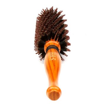 H&S Haarbürste Holzbürste für mehr Volumen im Haar und Bartstyling, 1-tlg., Holzhaarbürste für voluminöses Haar und Bartstyling