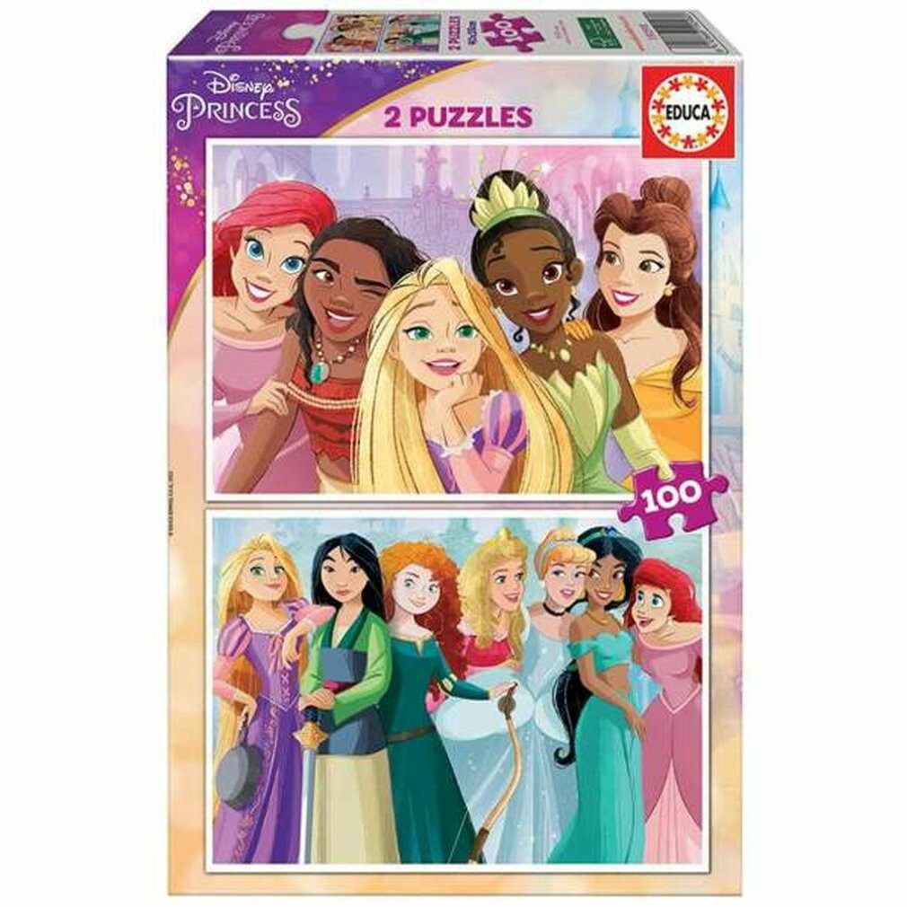 Educa Spiel Puzzle Disney Princess (2 x 100 pcs)