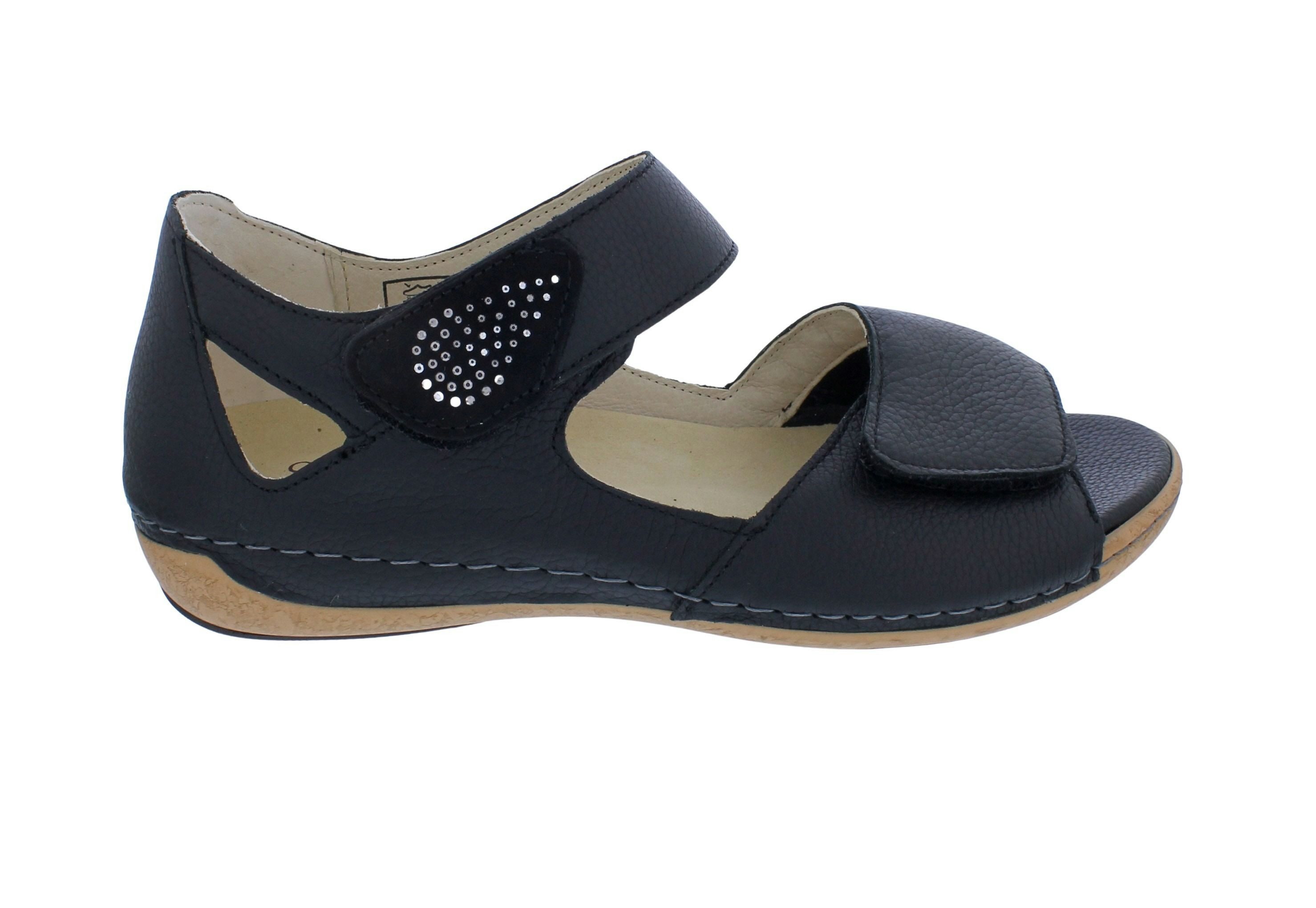Waldläufer Waldläufer Sandalette Heliett OrthoTritt 342H80-300-001, Glattle günstig online kaufen