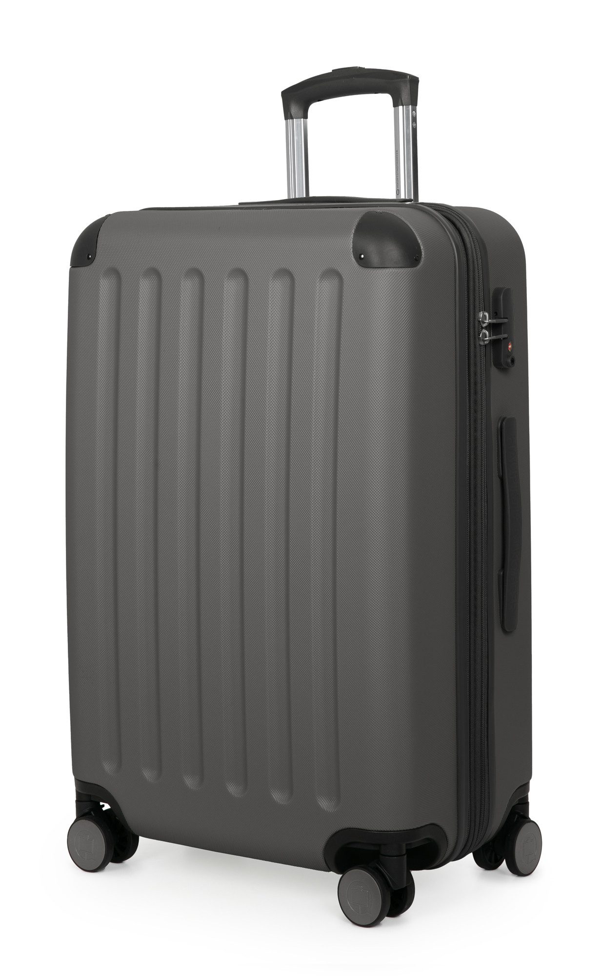 Hauptstadtkoffer Koffer Spree, 4 Rollen, Mittelgroßer Koffer Hartschale Trolley 65 cm, TSA, 74 L