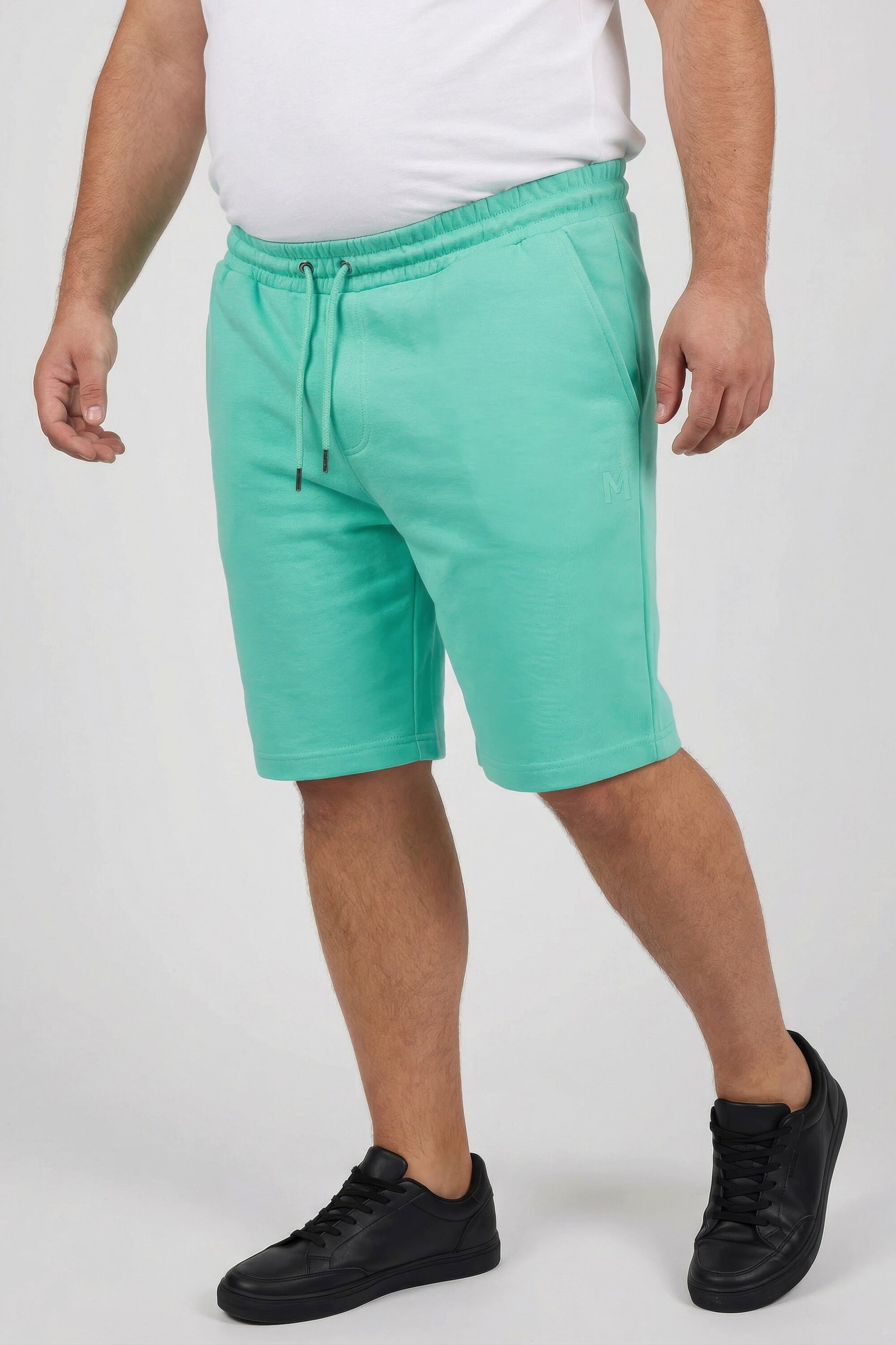 Men Plus Bermudas Sweatbermuda Basic Elastikbund