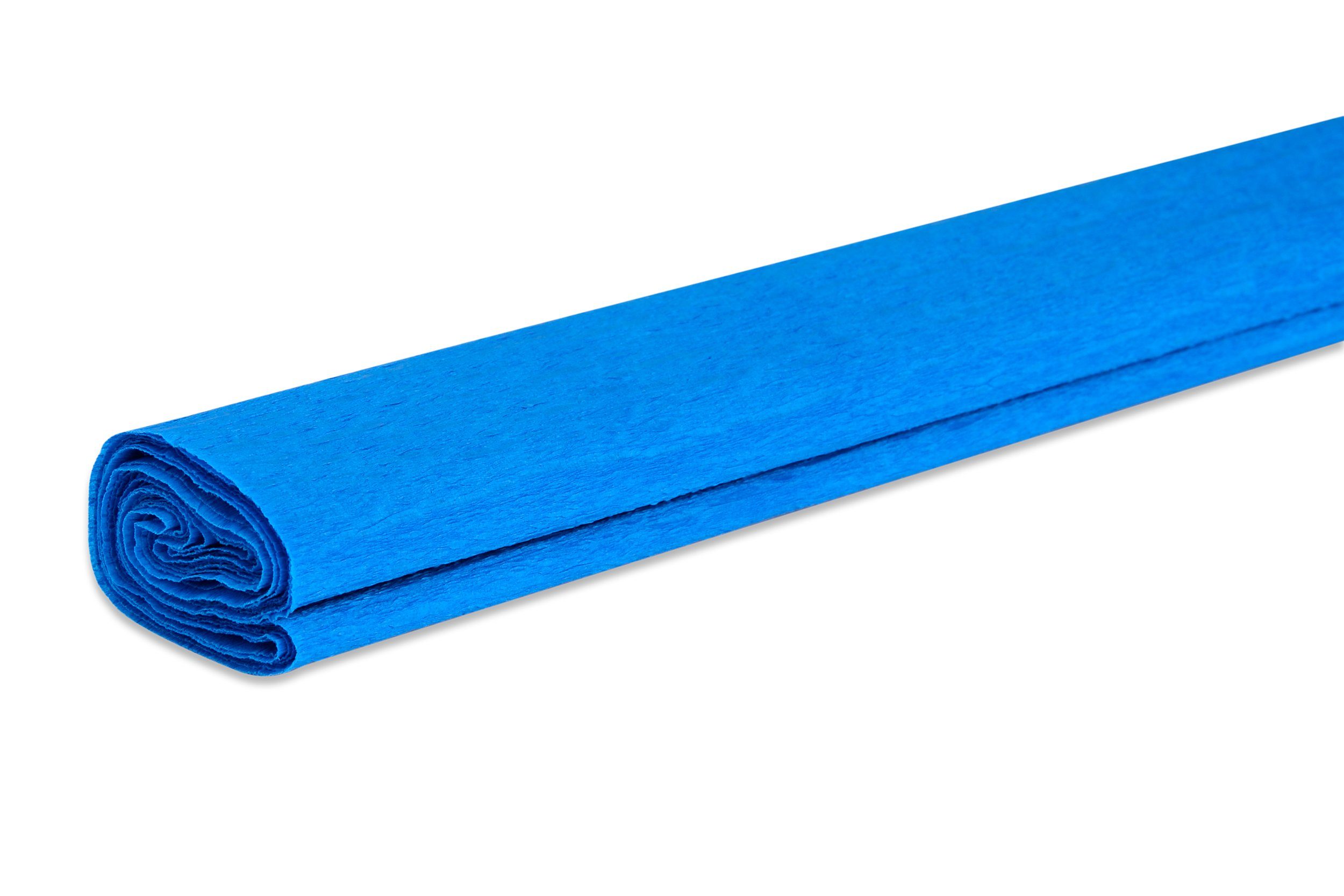 VBS Feinpapier Krepppapier Rollen cm, 200 Farbenfroh x 50 10 Blau