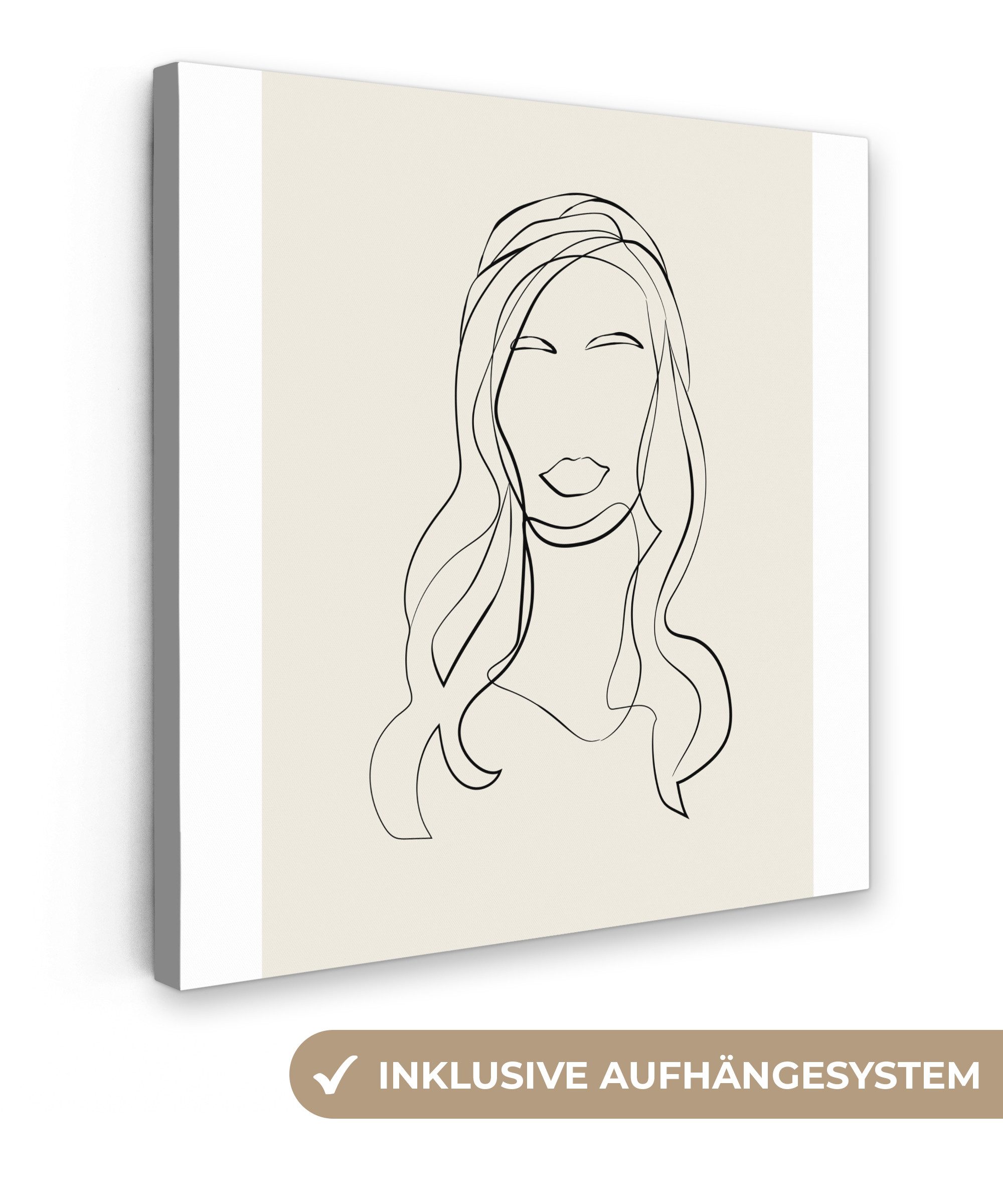 OneMillionCanvasses® Leinwandbild Frauen - Zitate - günstig online kaufen