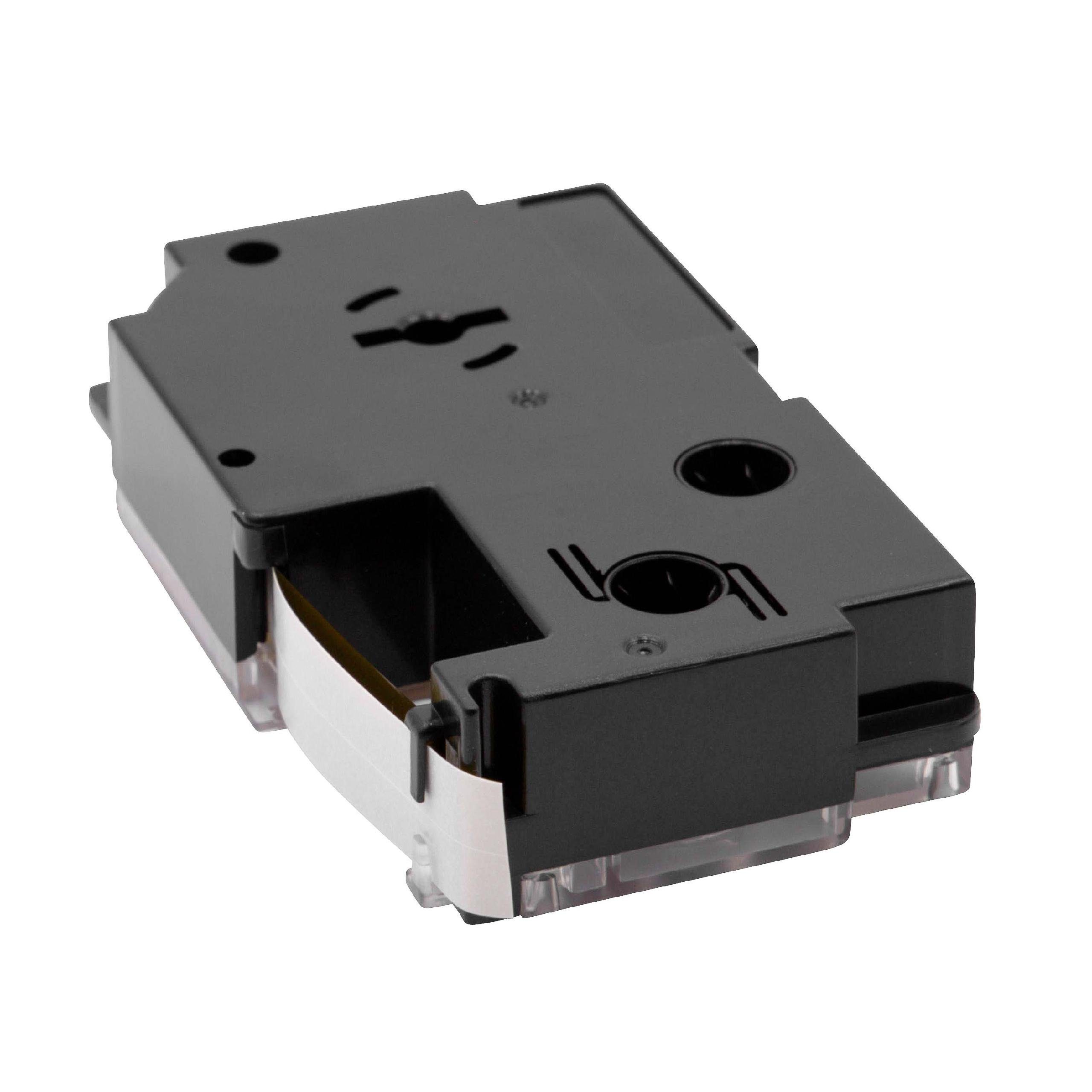 Drucker Kopierer Etikettendrucker Casio Beschriftungsband für vhbw Ersatz für XR-12GX &