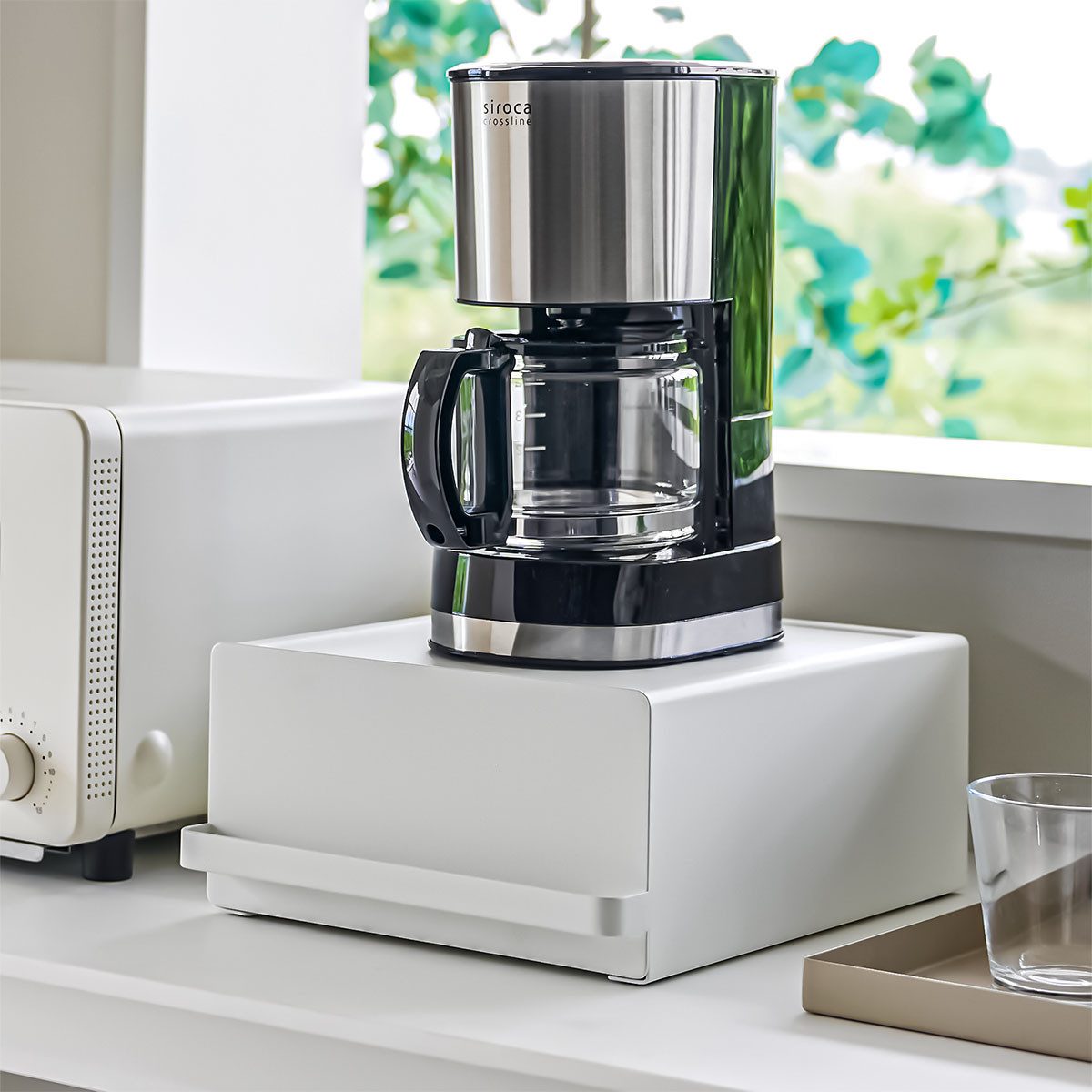 Yamazaki Küchenregal "Tower" Schublade für die Arbeitsplatte 22x11x27cm, pl günstig online kaufen