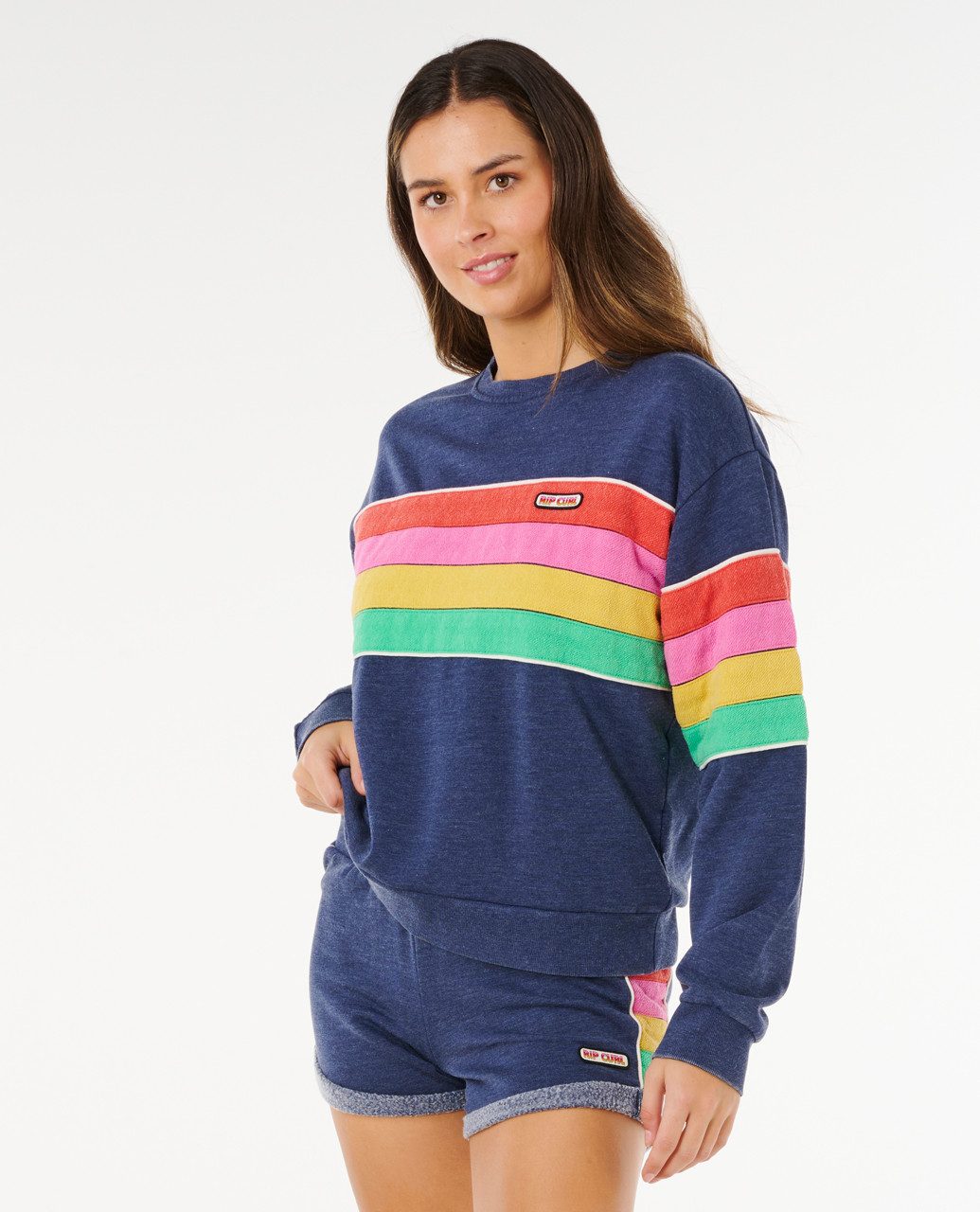 Rip Curl Rundhalspullover Rip Curl Surf Revival Relaxed Crew Fleece günstig online kaufen
