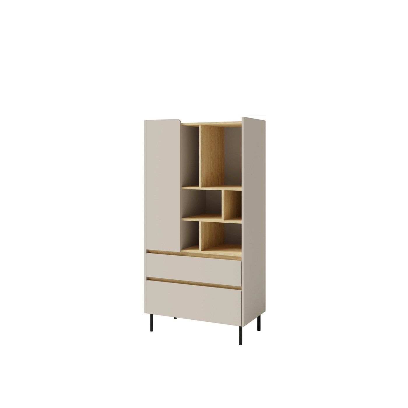 Marmex Möbel Mehrzweckregal LUCA LC6 Hochkommode, Kommode Sideboard