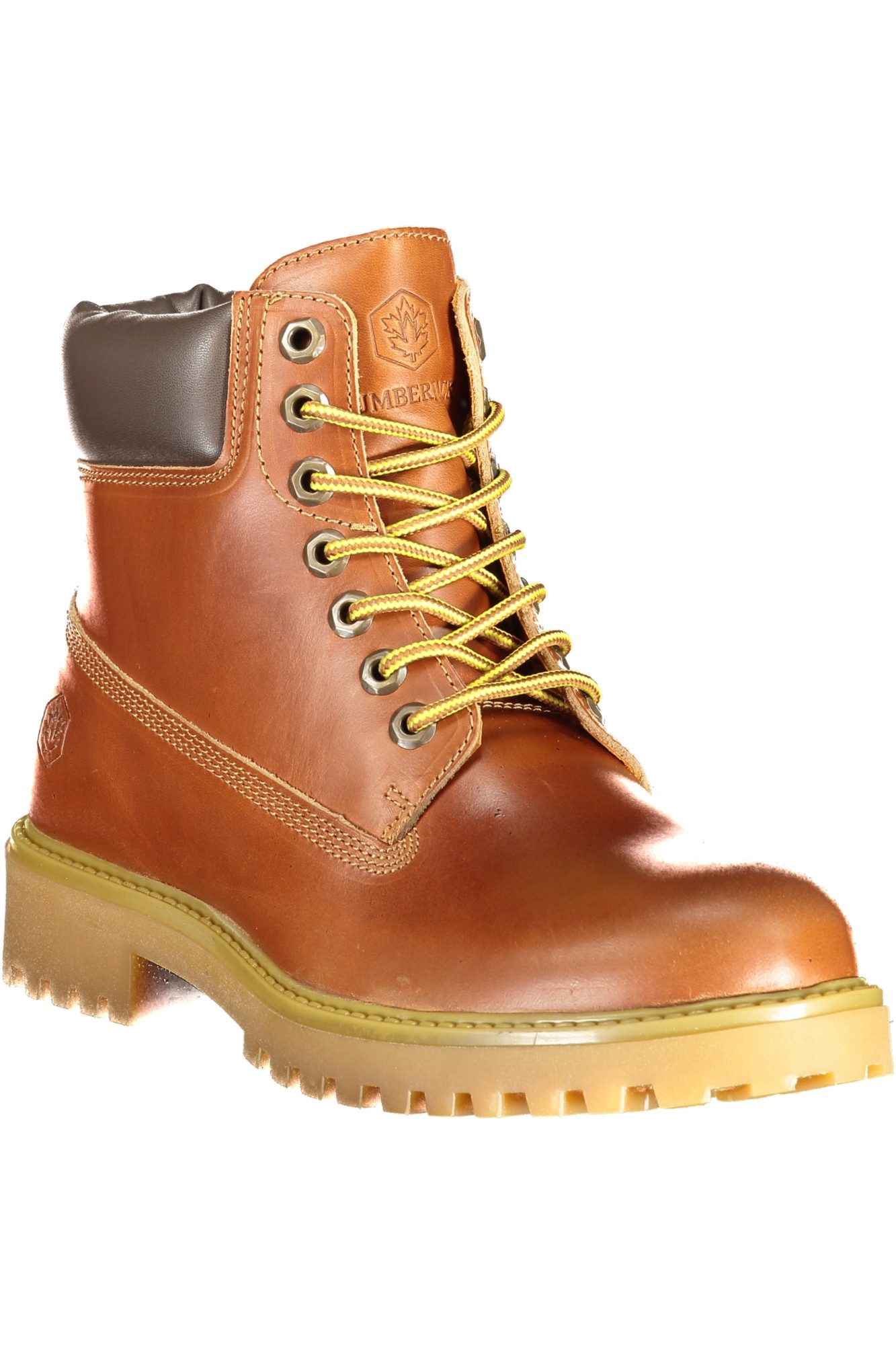 LUMBERJACK Sneaker Brauner Herrensportschuh mit Kontrastdetails und