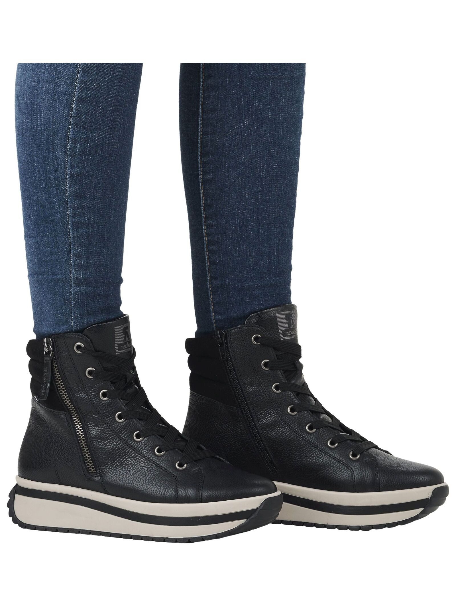 Rieker Rieker Stiefelette Glattleder Ankleboots