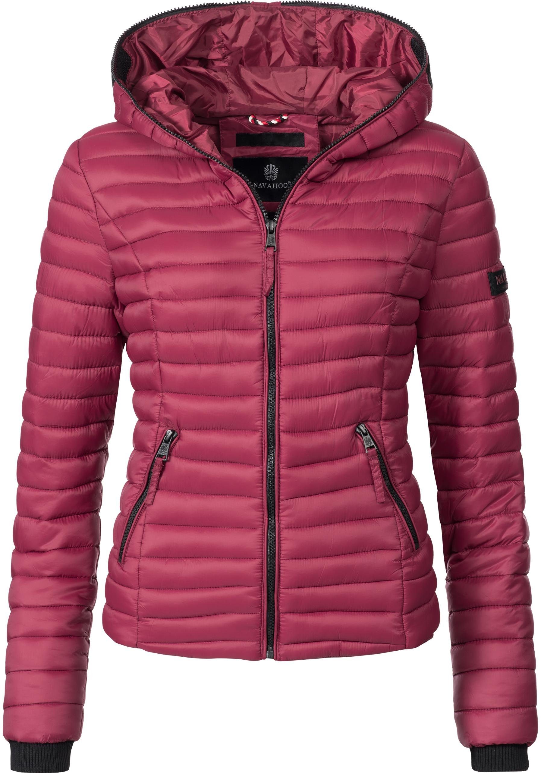 Navahoo Steppjacke Kimuk leichte Übergangsjacke mit Kapuze günstig online kaufen