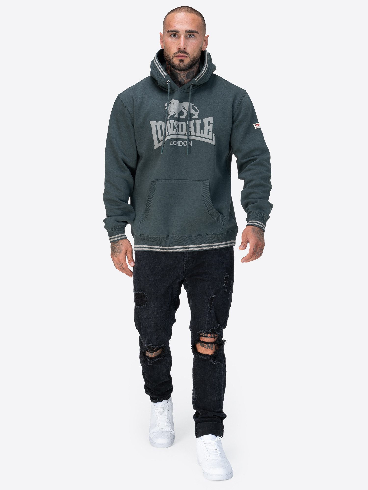 Lonsdale Kapuzensweatshirt OUTWOOD – Bild 3 von 5