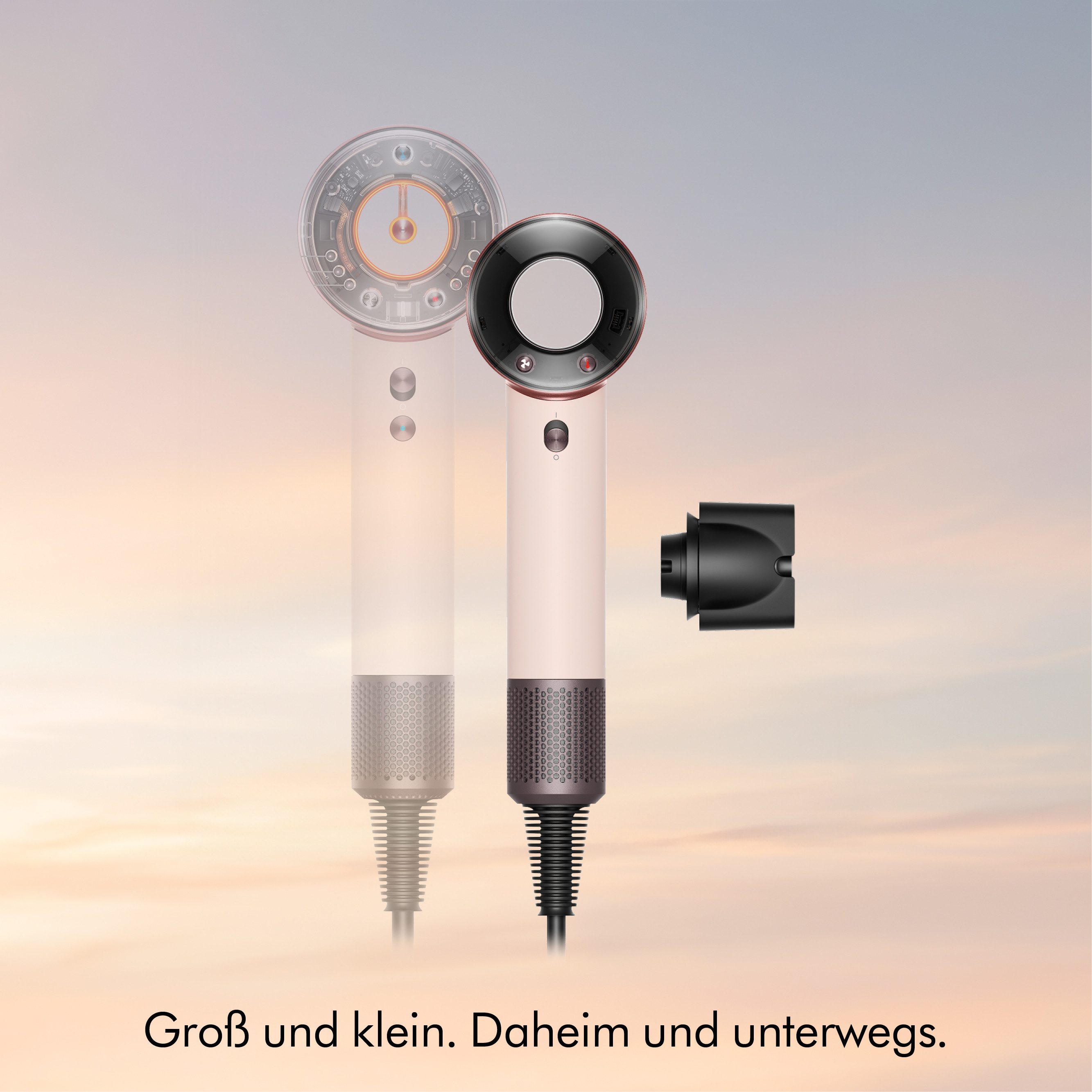 DYSON Haartrockner Dyson Supersonic Travel, 1200 W, perfekt für unterwegs, intelligente Temperaturregulierung