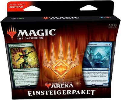Wizards of the Coast Sammelkarte Magic the Gathering Einsteiger-Paket, 2 spielfertige Starter Decks - 120 Deutsche Karten