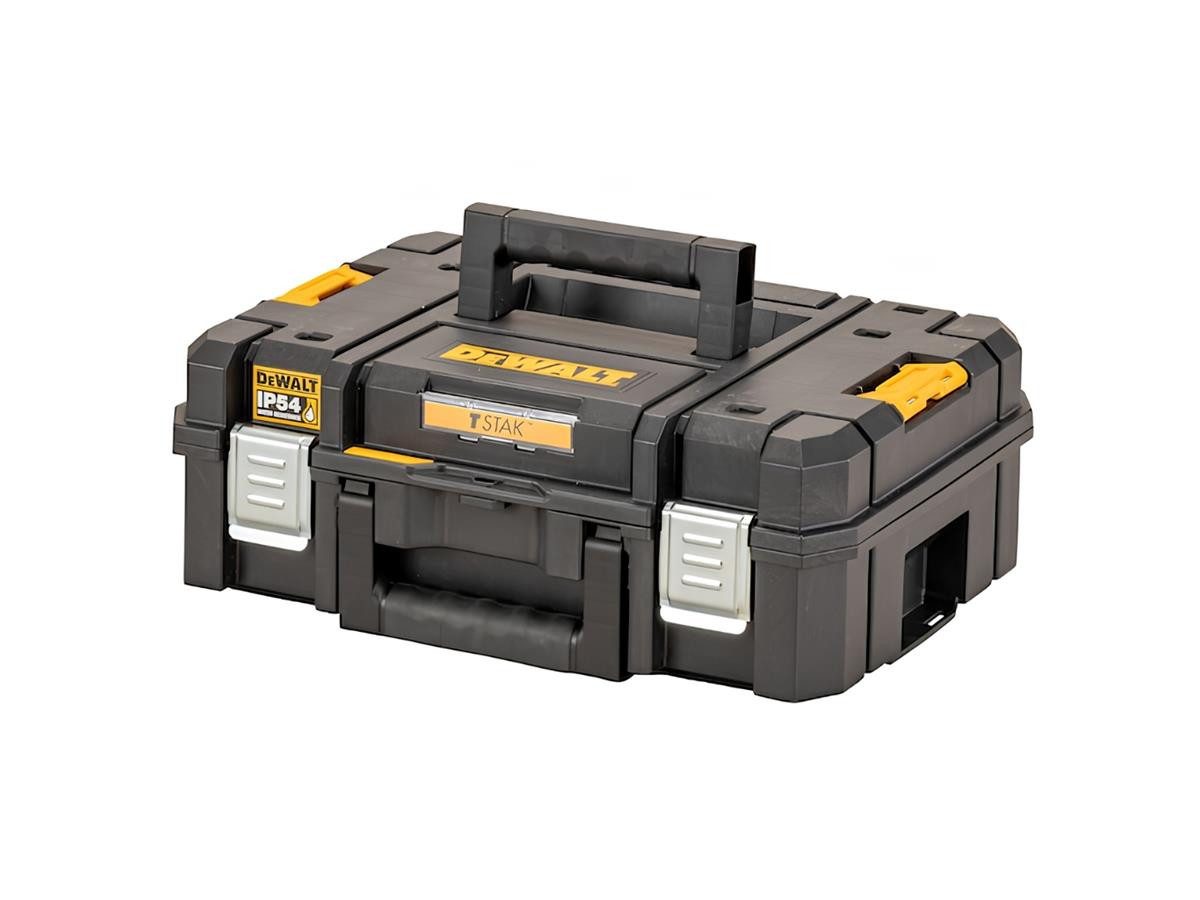DeWalt Werkzeugbox TSTAK II Werkzeugbox IP54, 2 Handgriffe. inkl anpassbare Schaumstoffeinlage