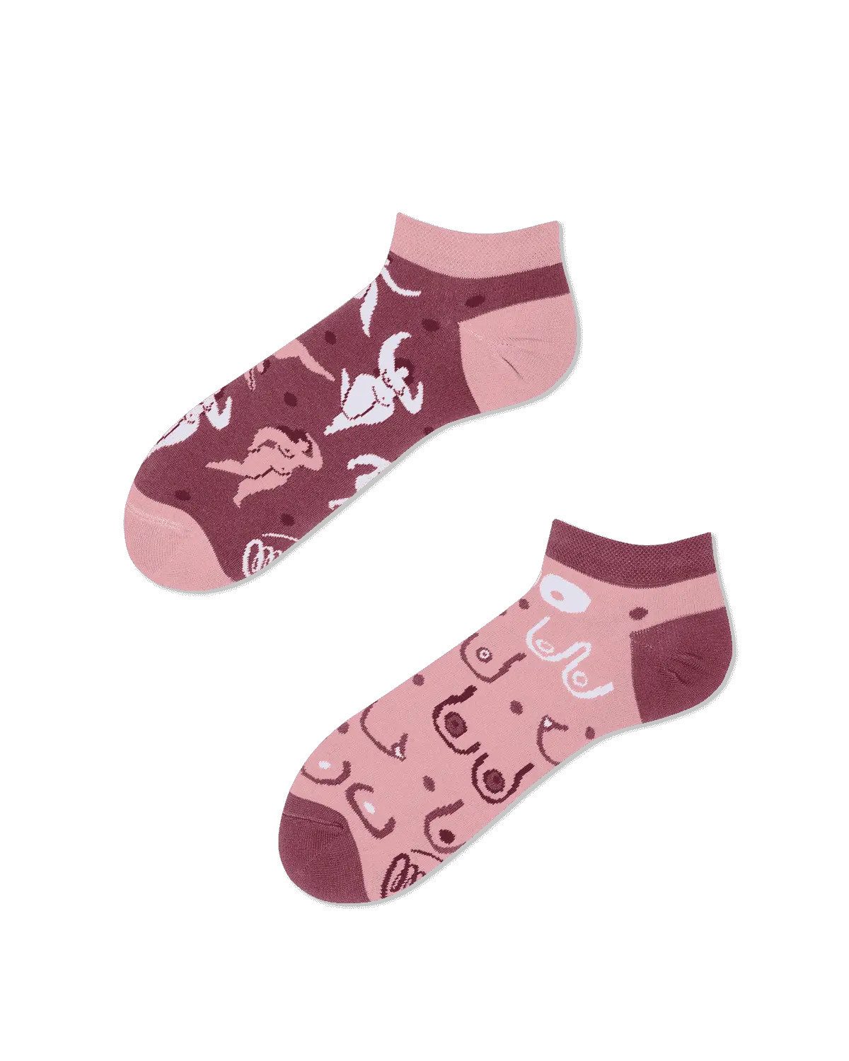 Many Mornings Sneakersocken Many Mornings Sneaker Simply the Breast (1 Paar, 1-Paar, 1 Paar) immer ein dismatching Paar