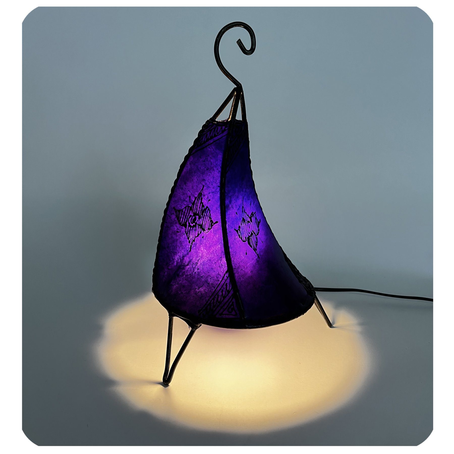 SIMANDRA Stehlampe Tissir Orient 35-38 cm, Ambilight, ohne Leuchtmittel, Warmweiß, Handgefertigt