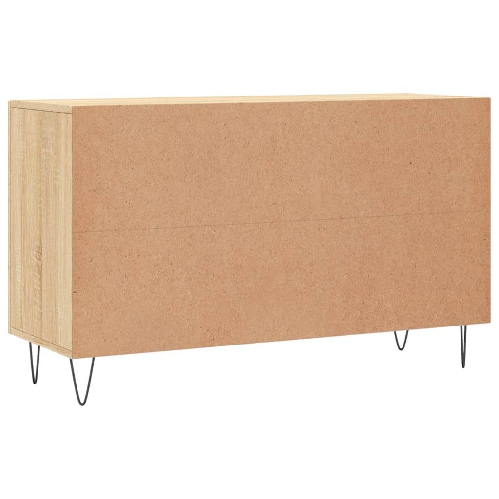 vidaXL Sideboard Sideboard Sonoma-Eiche 100x36x60 Sonoma Holzwerkstoff St) cm (1 Eiche