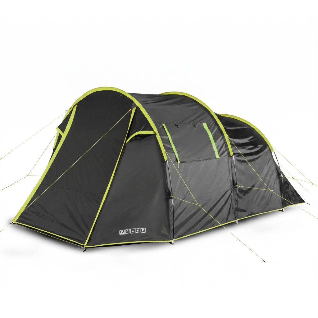 Tambu Tunnelzelt Zelt 4 Personen 3000 mm Wassersäule Campingzelt Fammilienzelt, Personen: 4