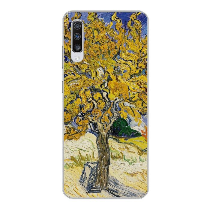 MuchoWow Handyhülle Maulbeerbaum - Vincent van Gogh Phone Case Handyhülle Samsung Galaxy A70 Silikon Schutzhülle