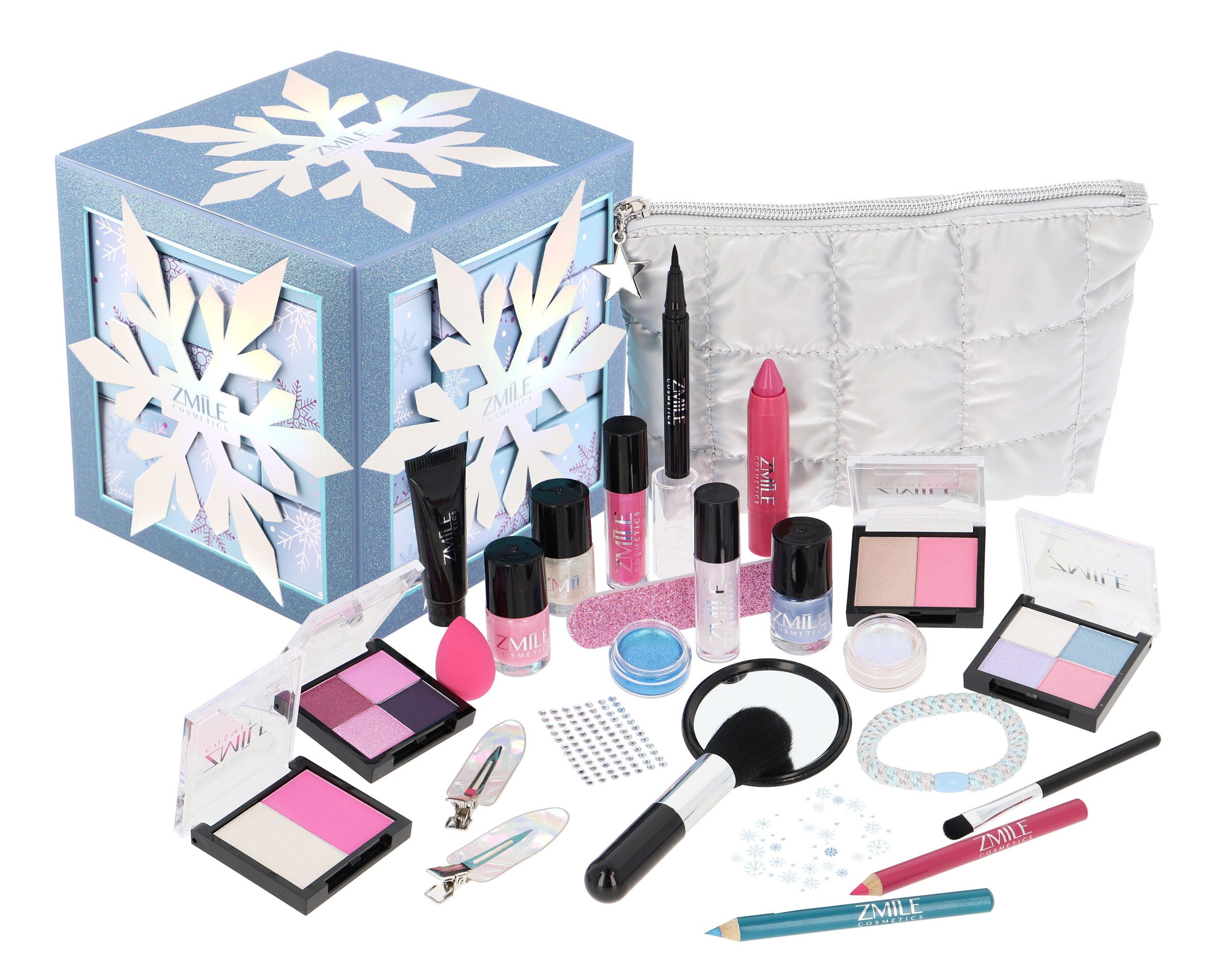 ZMILE COSMETICS Kosmetik-Adventskalender Beauty Adventskalender Snowflake Puzzle Frosty White