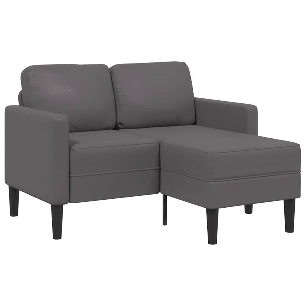 vidaXL Sofa 2-Sitzer-Sofa mit Chaiselongue L-Form günstig online kaufen