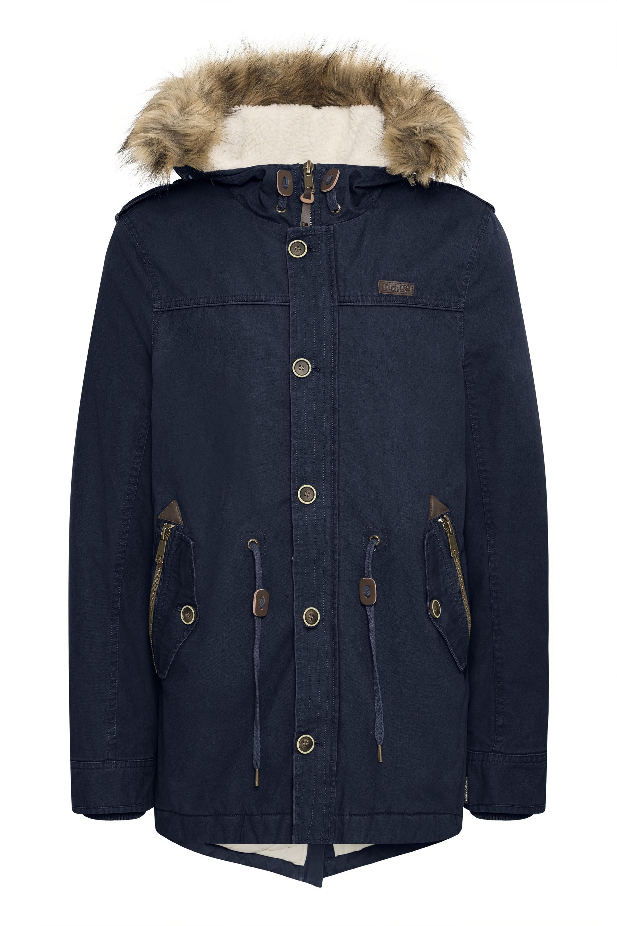 Indicode Parka IDPulsoor Winterjacke mit abnehmbarem günstig online kaufen