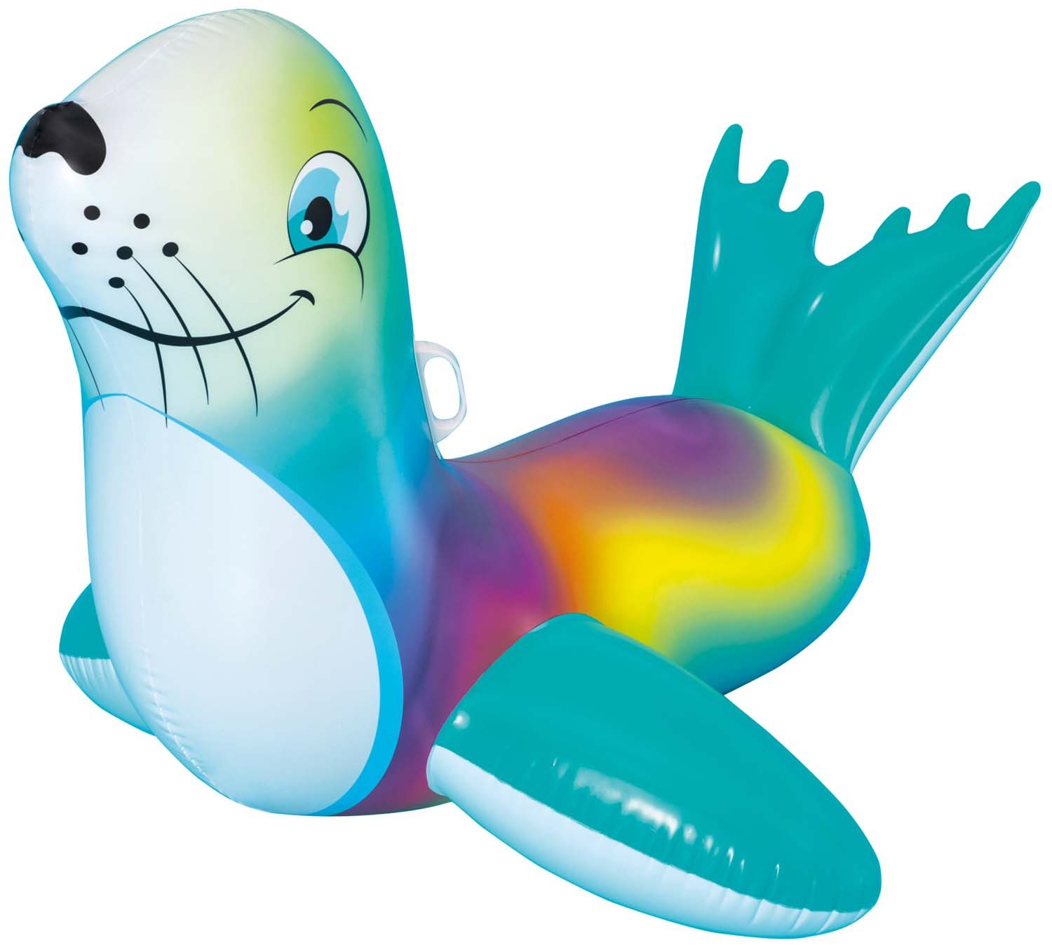 Bestway Luftmatratze Bestway 41479 - Flash N' Splash Seal Schwimmtier 157 x 114 cm