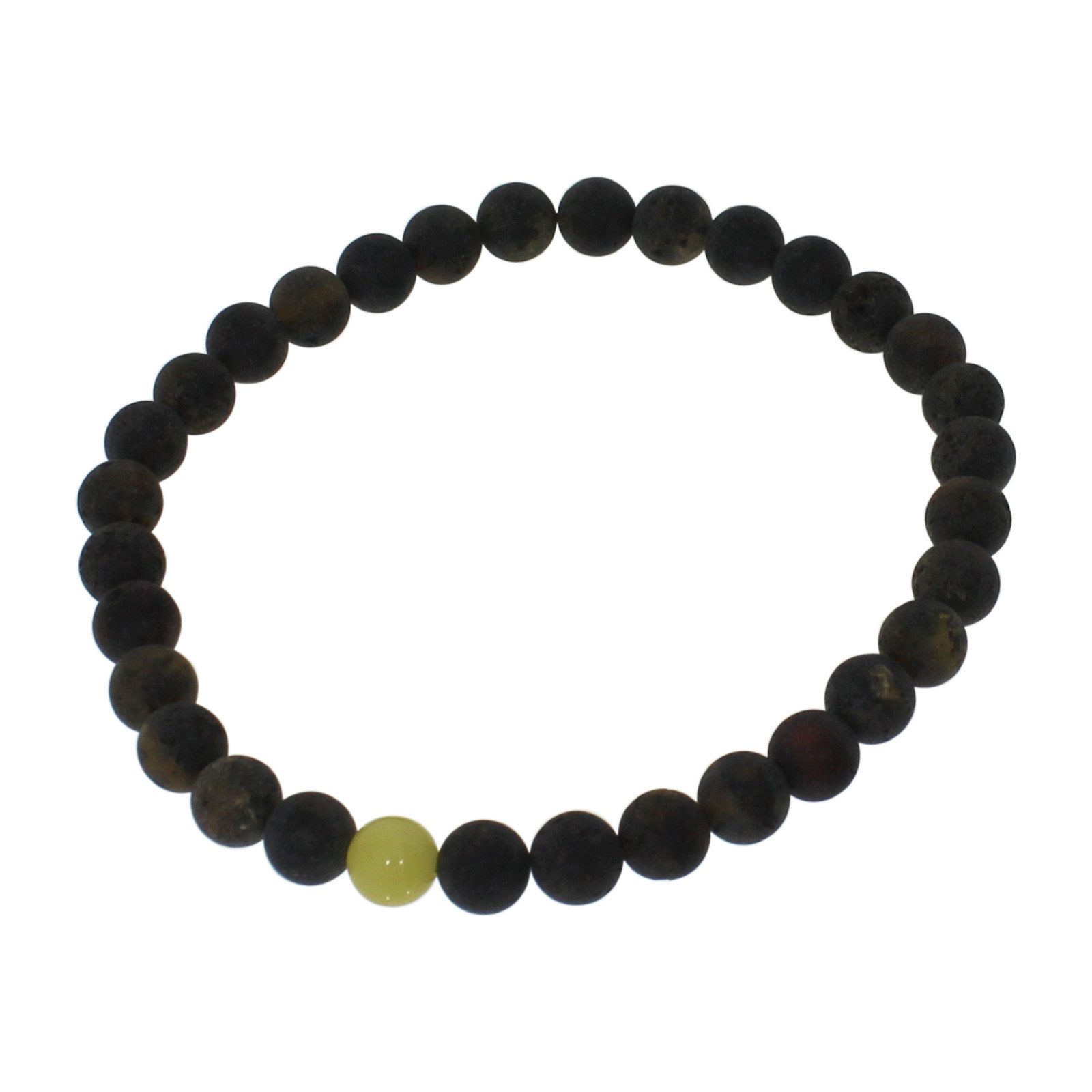 OSTSEE-SCHMUCK Armband Ostsee-Schmuck Armband Kugel 6 mm Armband Kugel 6 mm