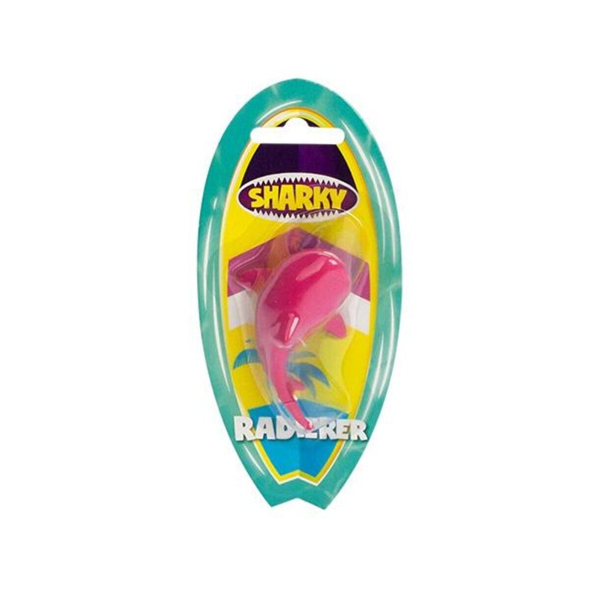 Trendhaus Radiergummi Trendhaus Radierer Sharky Haifisch grau oder rosa, 1 Stück, 2-fach sor