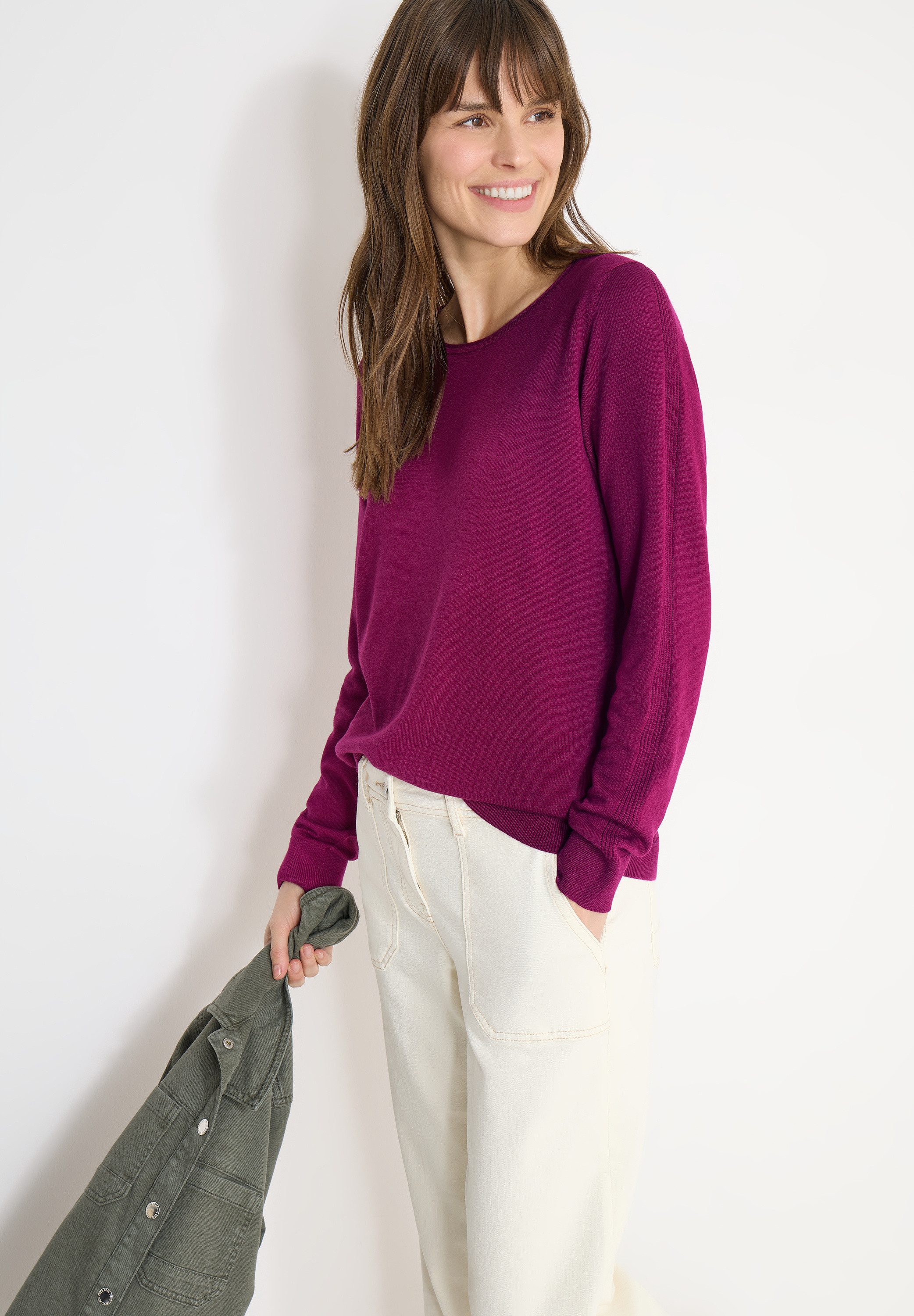 CECIL Strickpullover aus Feinstrick günstig online kaufen