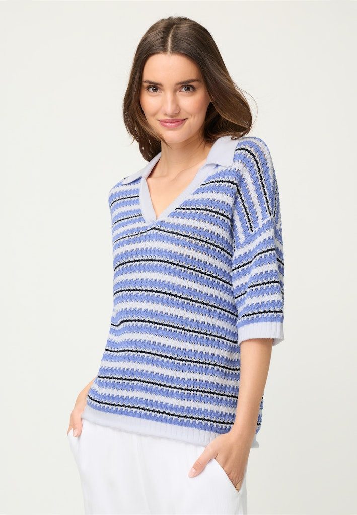 Olsen Strickpullover Pullover Short Sleeves