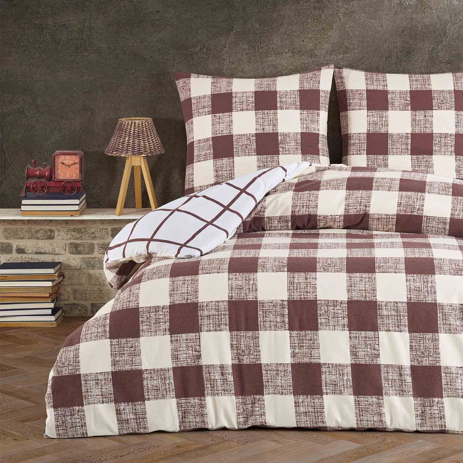 Buymax Bettwäsche warme Herbst- und Winterbettwäsche Aliento, Biber: 100% B günstig online kaufen