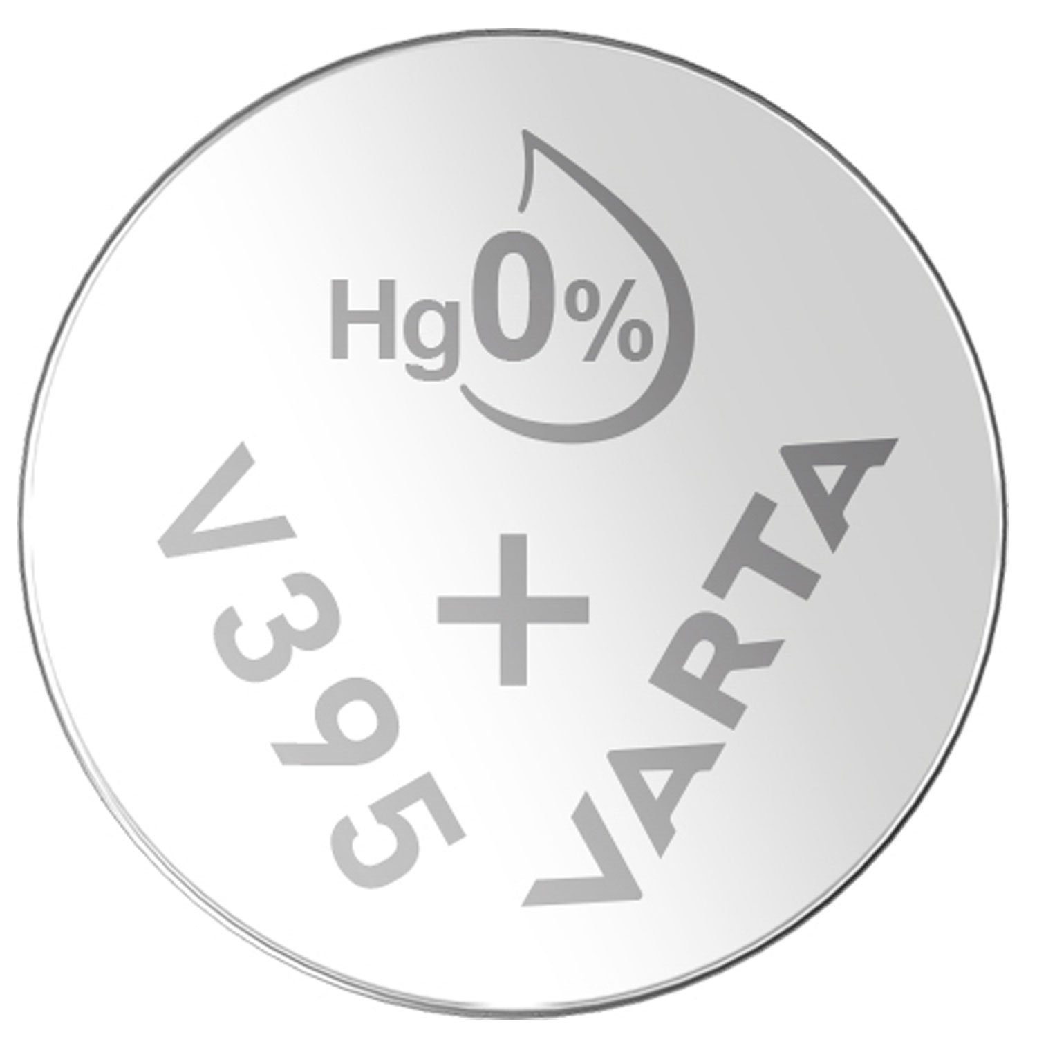 VARTA Varta Uhrenbatterie V395 im 10er Pack Batterie, (1,6 Volt V)