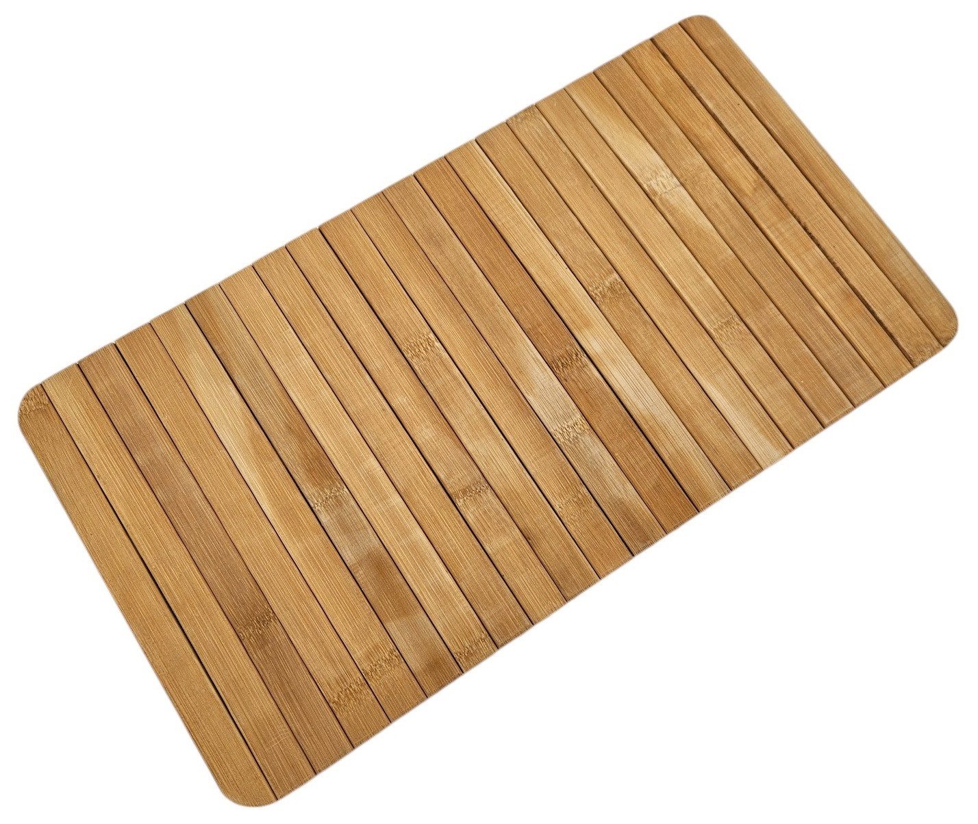 Meinposten Armlehnenschoner Sofatablett flexibel Bambustablett Bambus Natur günstig online kaufen