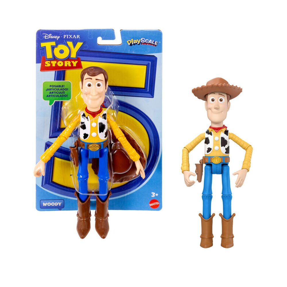 Disney Actionfigur Toy Story Woody Actionfigur, 23 cm, 14 bewegliche Gelenke