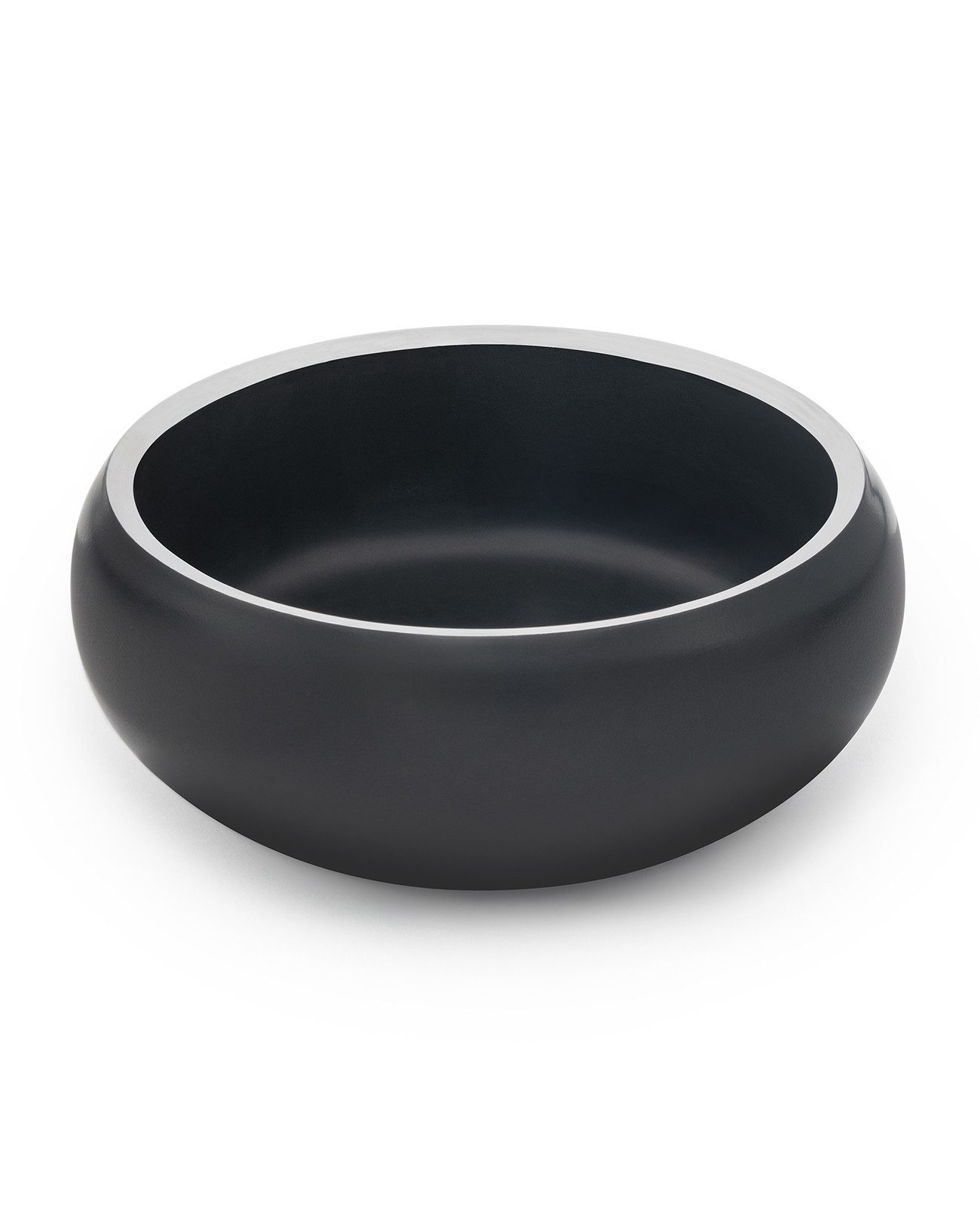 lionto Napf Premium rutschfest & pflegeleicht, schwarz, Edelstahl, langlebig & modernes Design