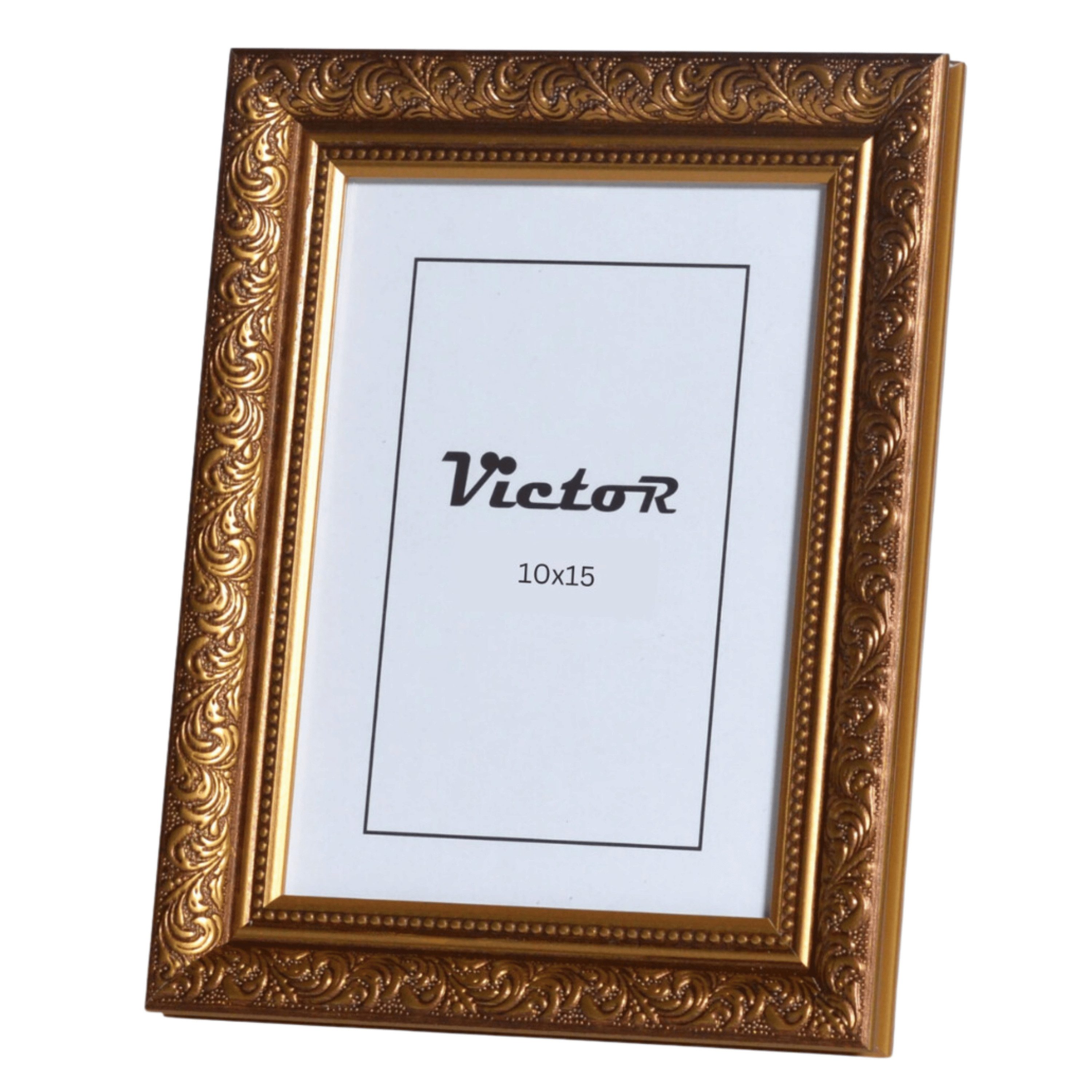 Victor (Zenith) Bilderrahmen Rubens, Bilderrahmen 10x15 cm Braun Gold A6, B günstig online kaufen