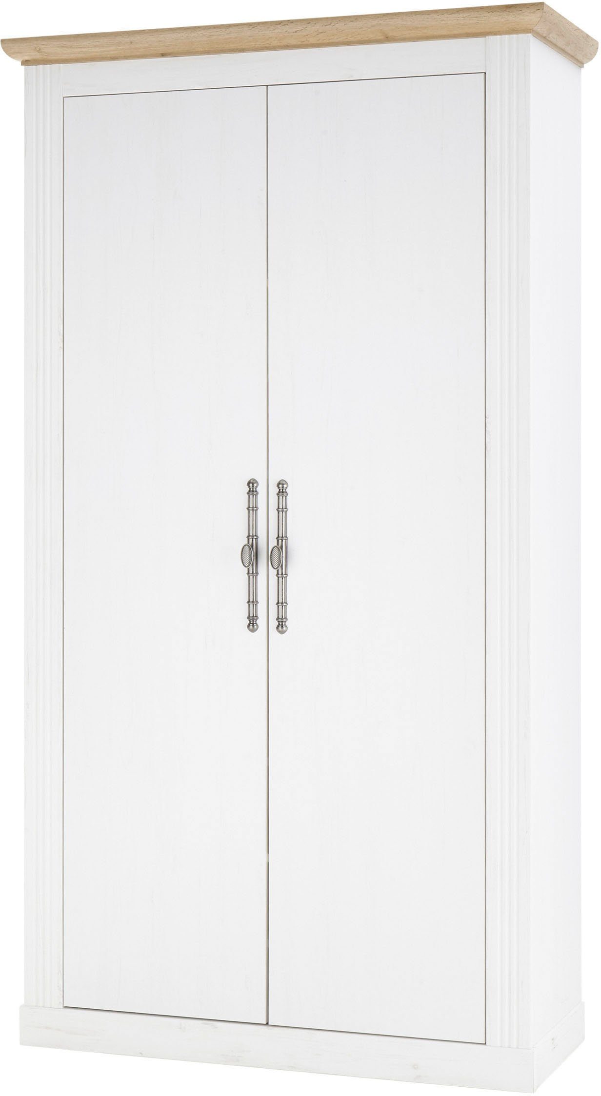 Home affaire Stauraumschrank WESTMINSTER Breite ca. 108 cm Pinie Weiss Dekor | Mehrzweckschränke