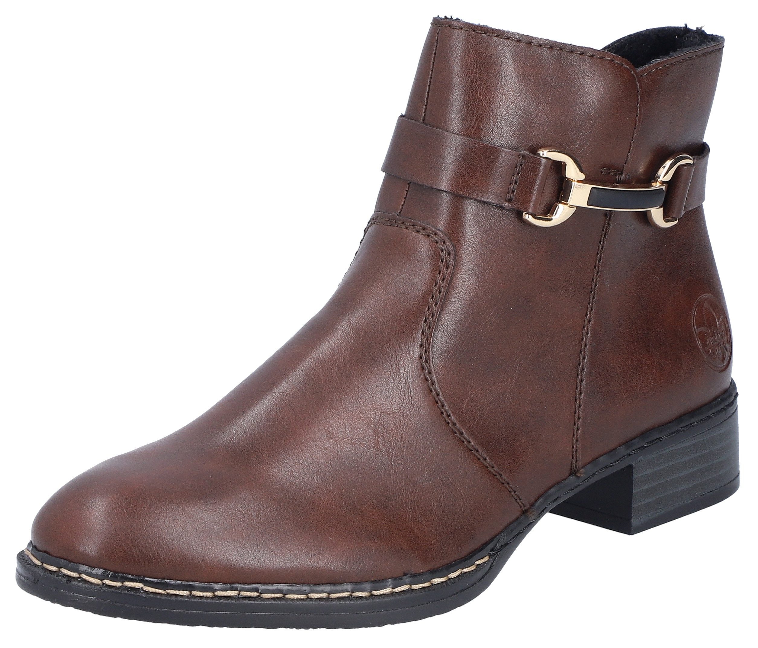 Rieker Stiefelette, Business-Stiefelette, Boots, mit Innenreißverschluss, günstig online kaufen