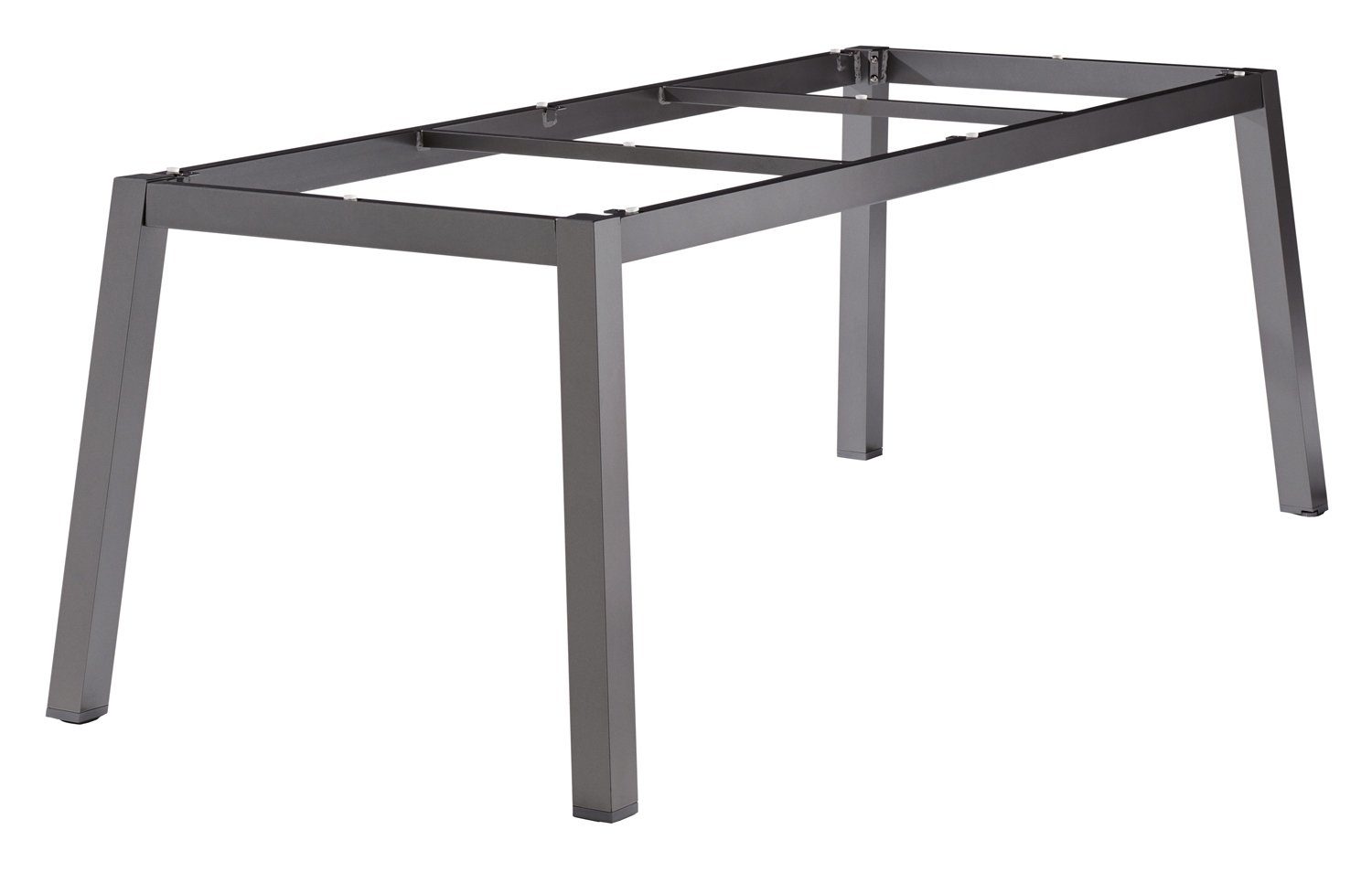 sieger EXKLUSIV Tischgestell ROYAL, B 220 x T 100 cm, Aluminium, Grau