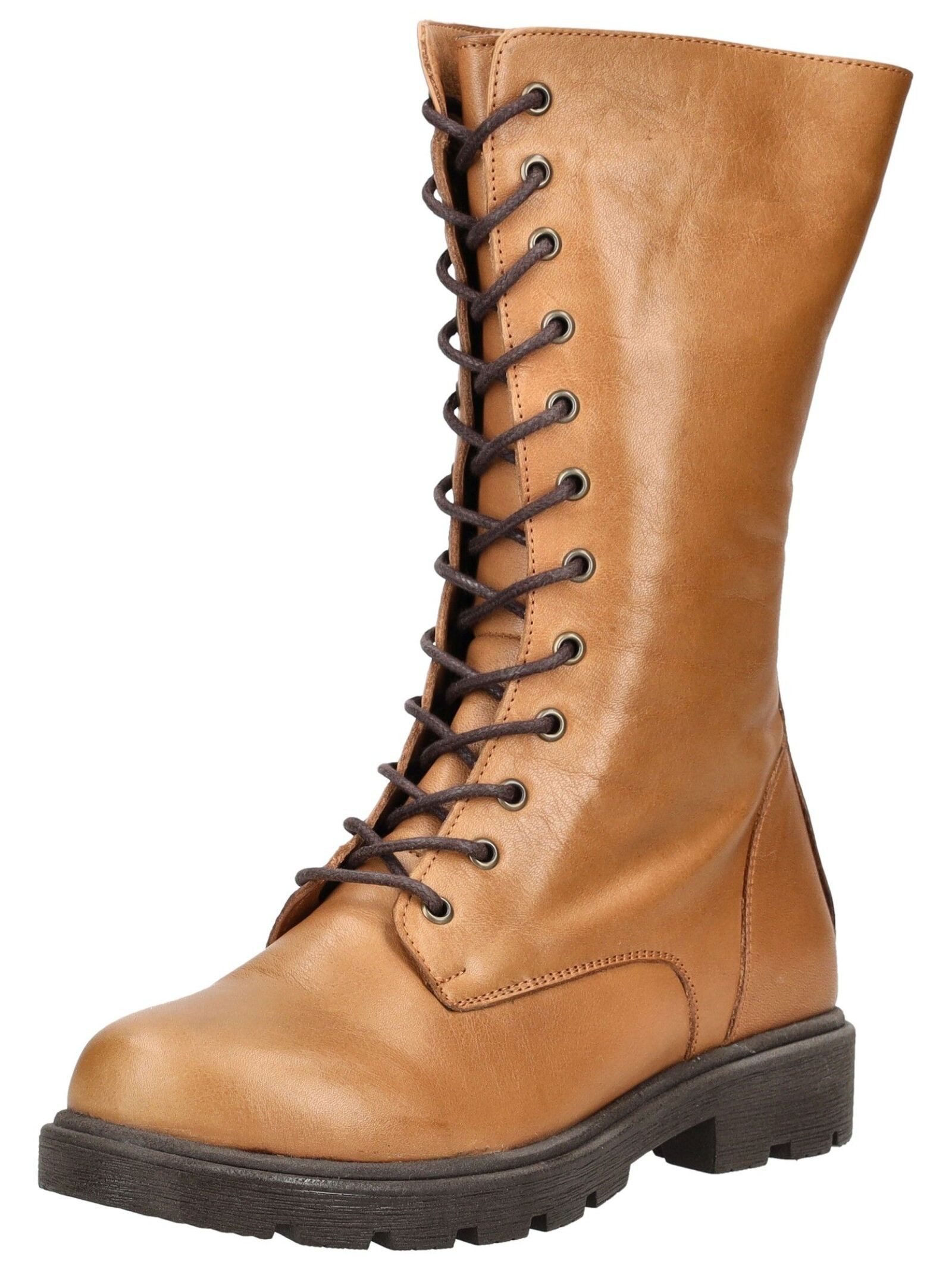 Andrea Conti Stiefel Leder Schnürstiefel