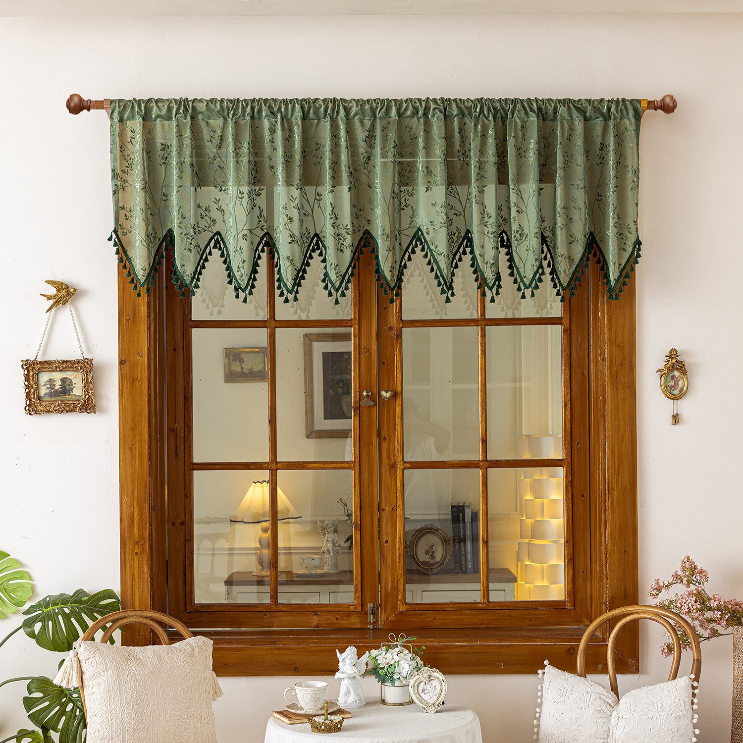 BYSURE Scheibengardine, Stangendurchzug (1 St), Kleine günstig online kaufen