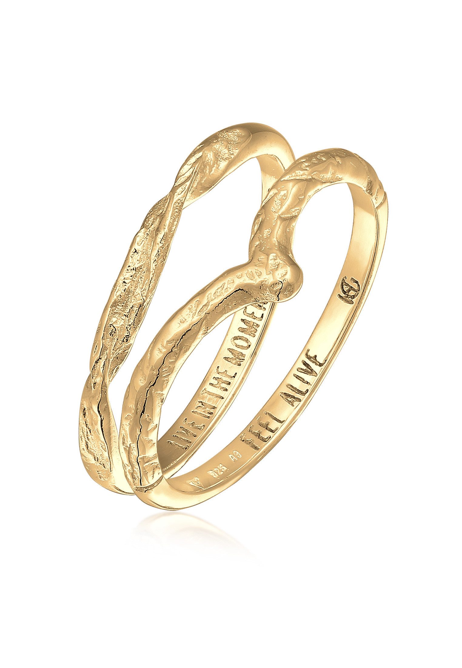 Ring-Set Set Moment - Feel Alive 925 Silber