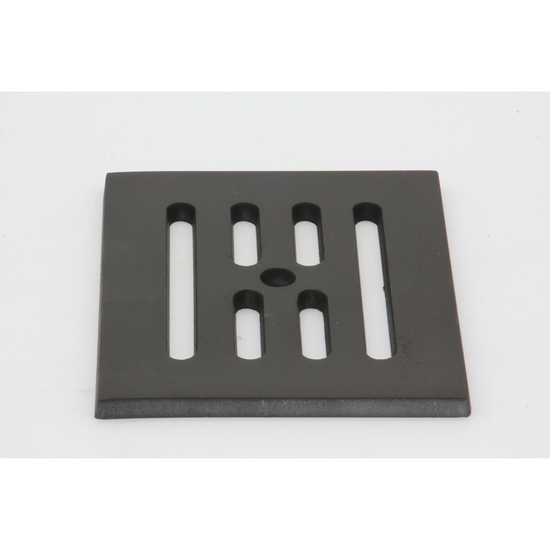 Feuercampus Ofenrost rechteckig aus Stahl, 13.3x15.7 cm