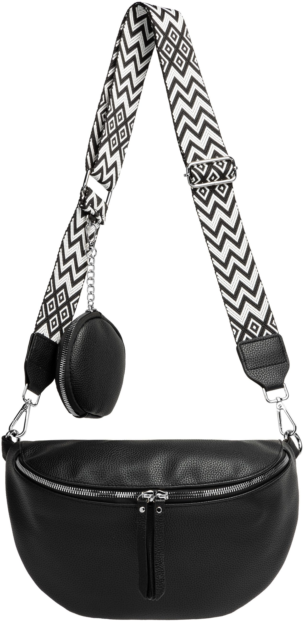 Gürteltasche TS1076 stylische große XL Damen Crossbody Bag Bauchtasche