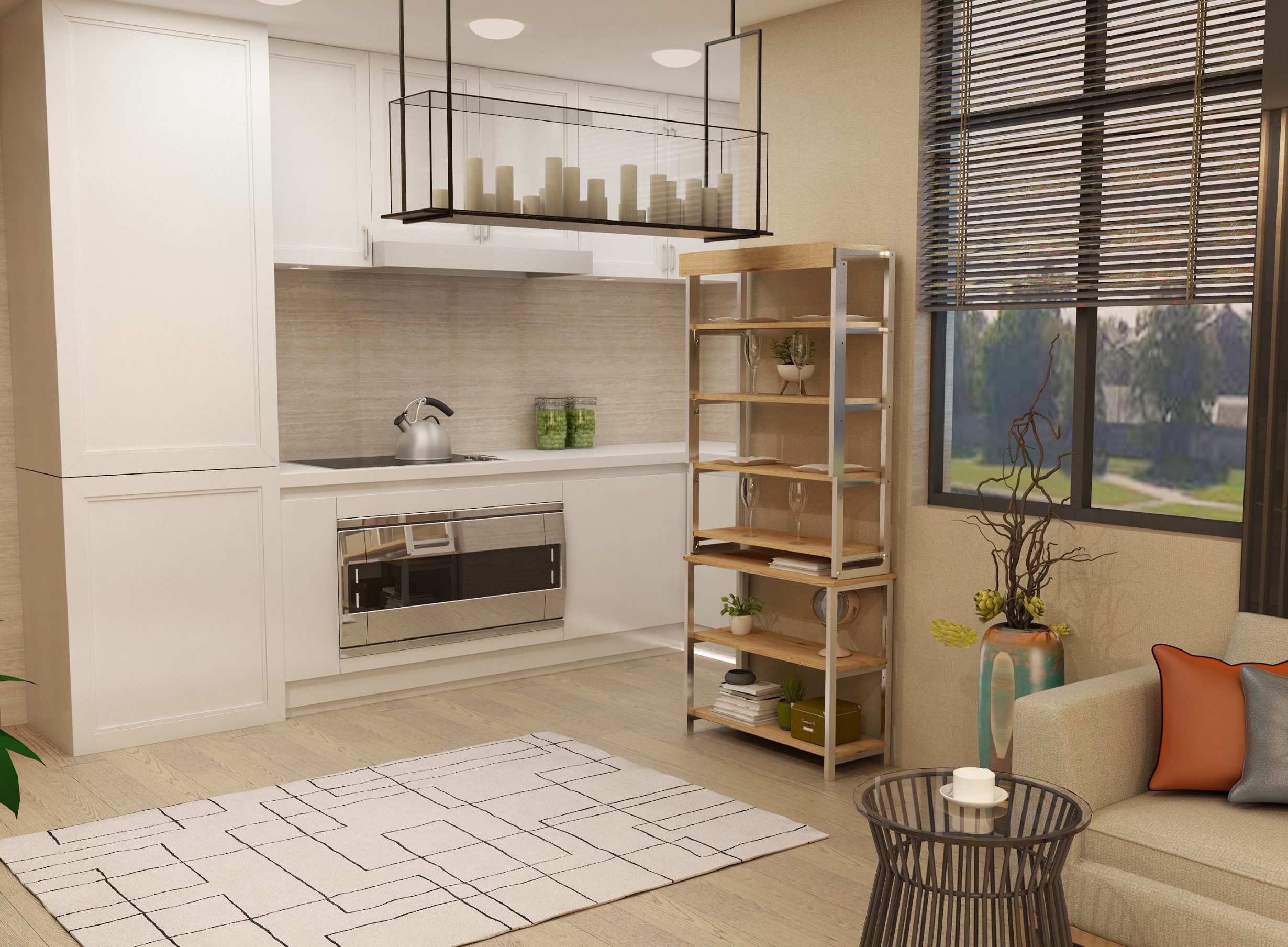 Multimo Klapptisch Multimo RACKET 2-in-1 Regal-Esstisch