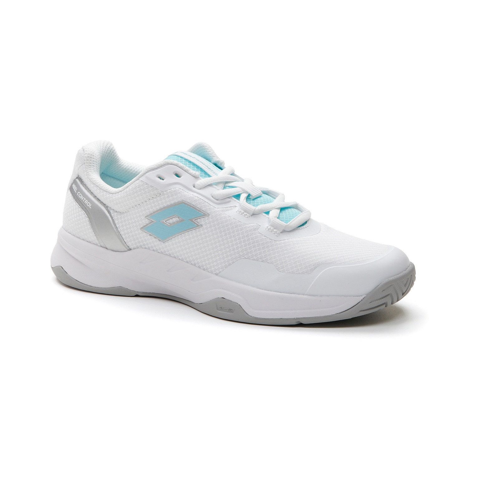Lotto Mirage 600 II Allcourt weiss/hellblau Damen Tennisschuh