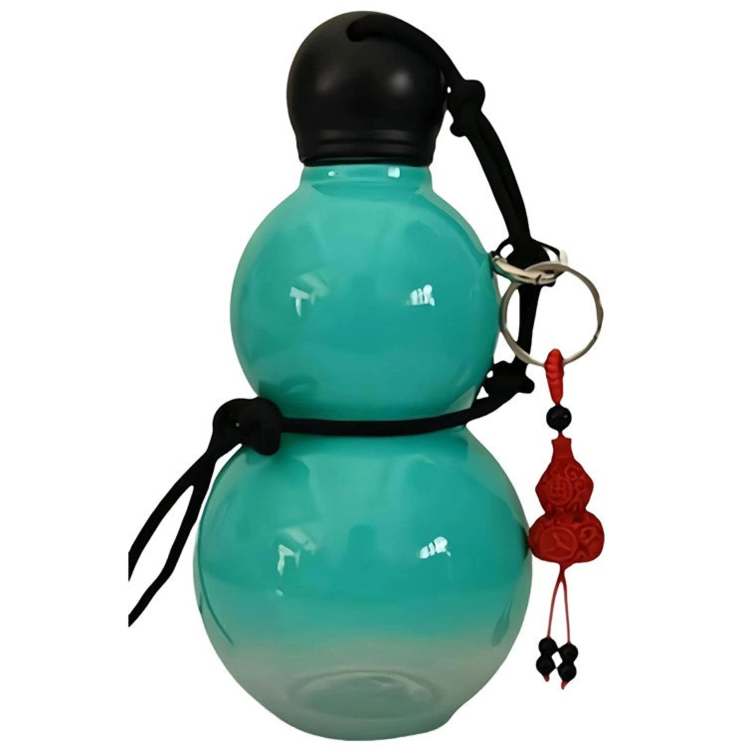 Sport-Knight® Trinkflasche Retro Wasserflasche 800 ml, BPA-freie, tragbare Flasche mit Anhänger