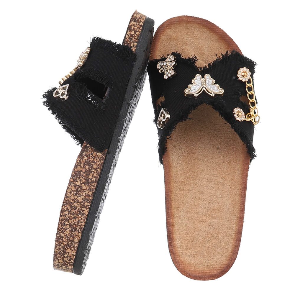 Ital-Design Stylische Sandalen mit Komfort und Eleganz Pantolette (89322706 günstig online kaufen