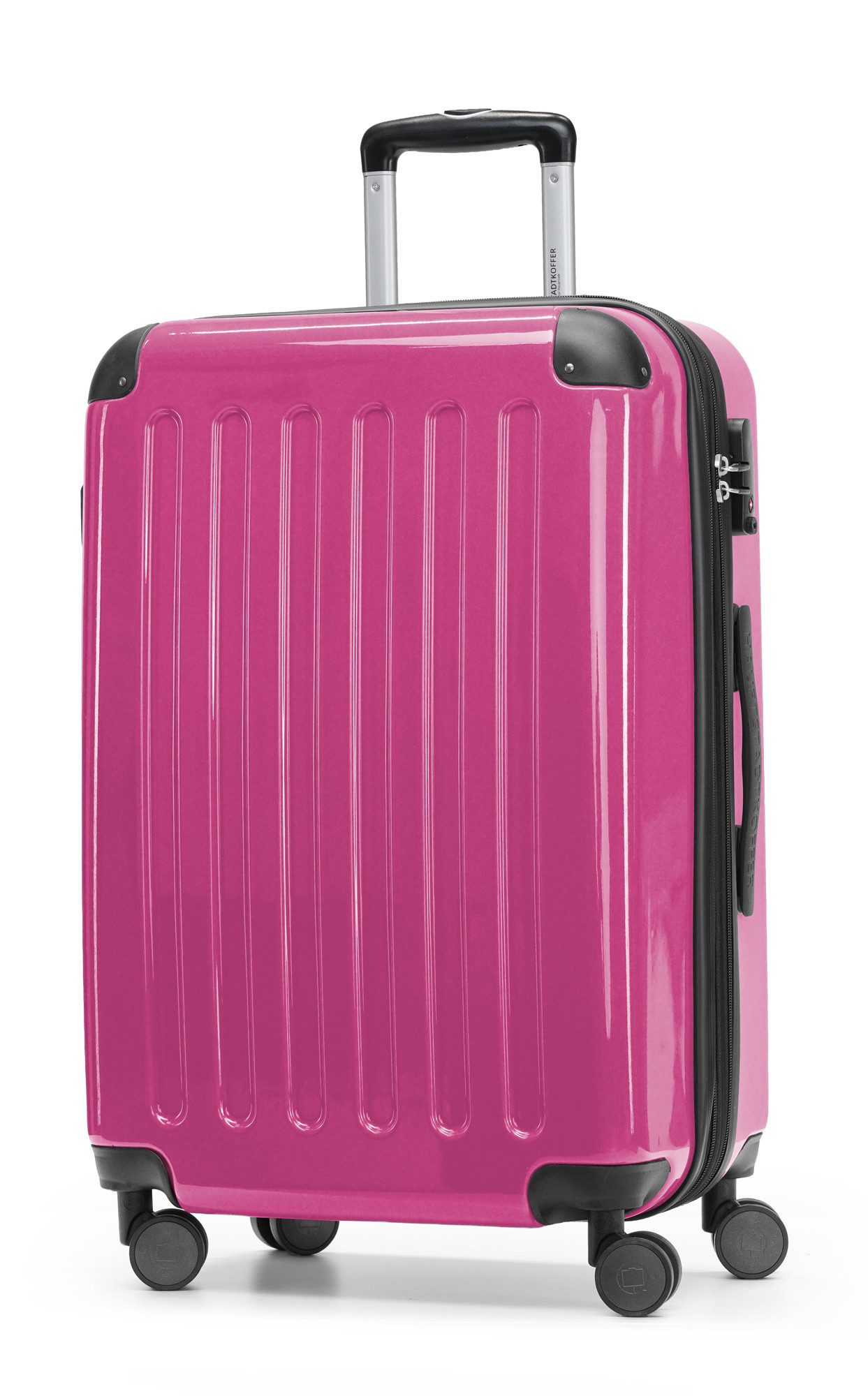 Hauptstadtkoffer Koffer Alex, 4 Rollen, Mittelgroßer Koffer Trolley, TSA, 65 cm, 74L